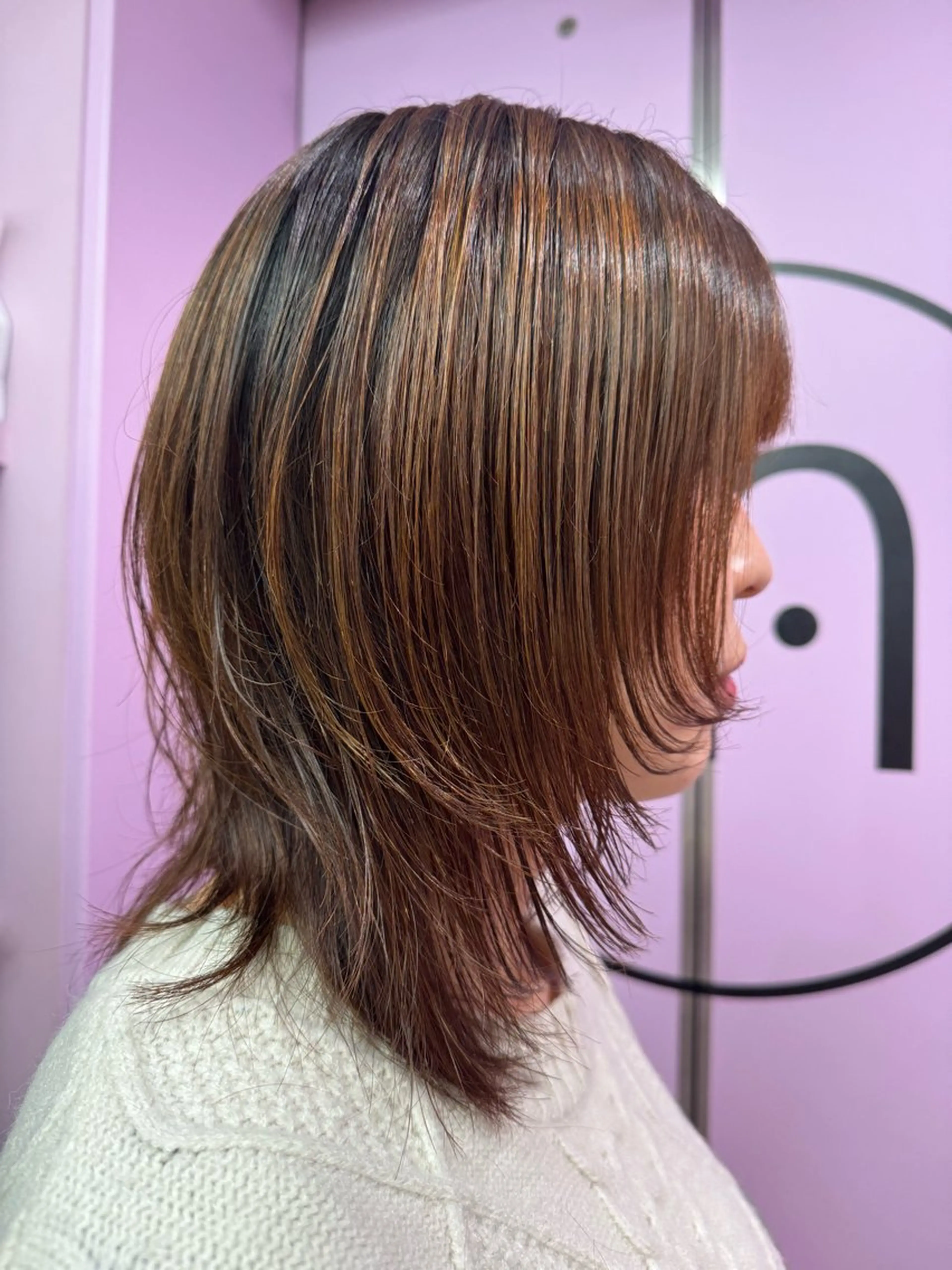 ミディアム レイヤーカット 🌻川島 あすか🌻のヘアスタイル