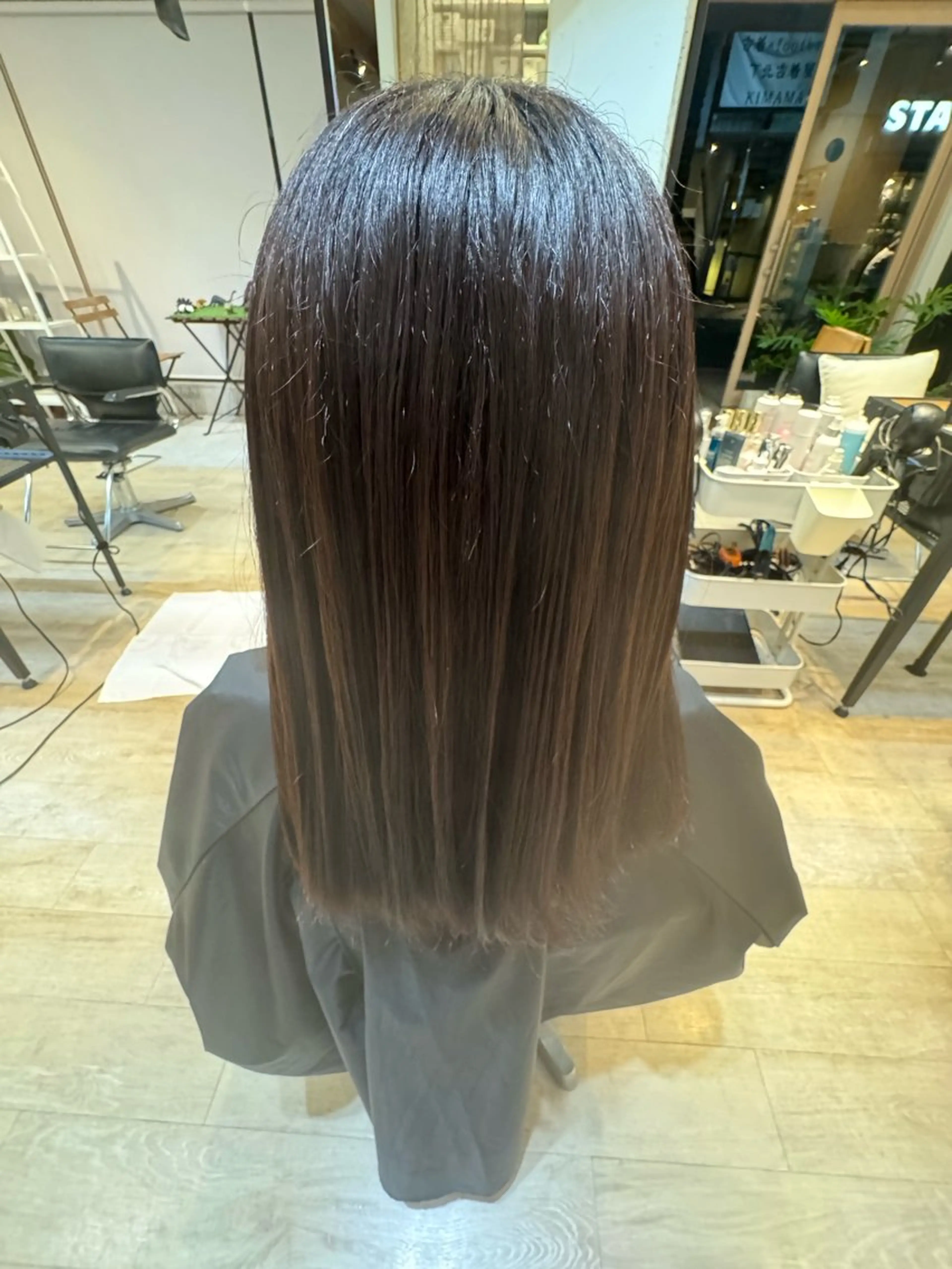 ロング ヘアセット 縮毛メンズカット モデル募集レオンのヘアスタイル