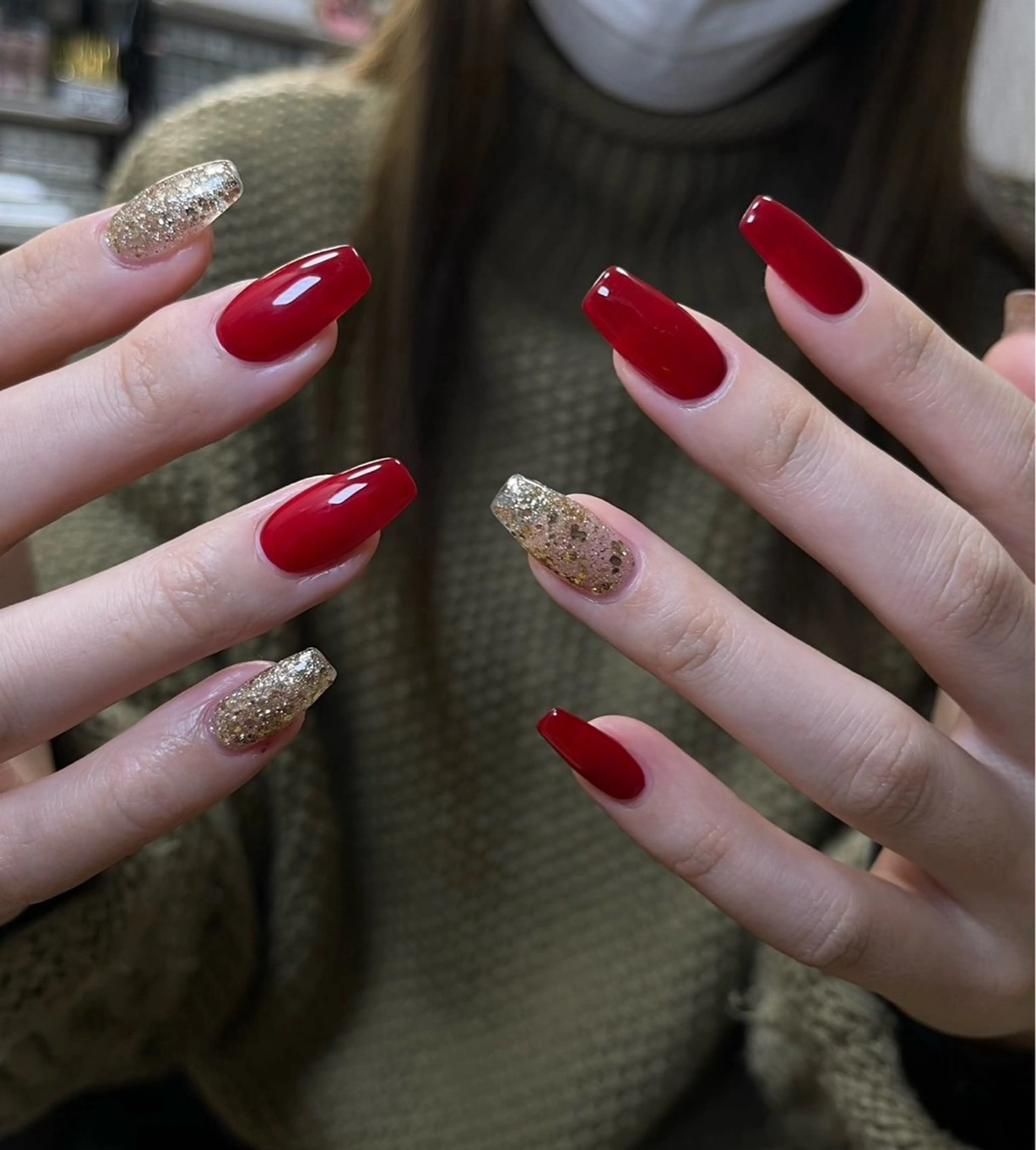 ネイル ワンカラーネイル ハンドネイル BabyYouMi nailのネイルデザイン