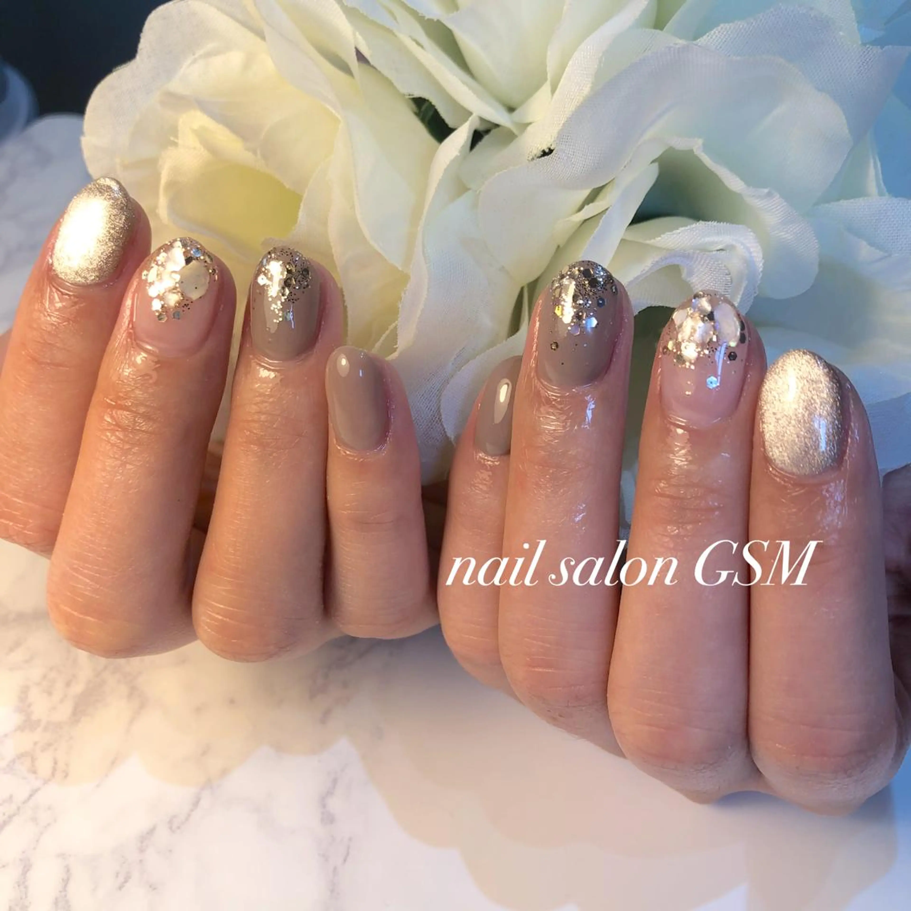 ネイル ハンドネイル nail salon GSMのネイルデザイン