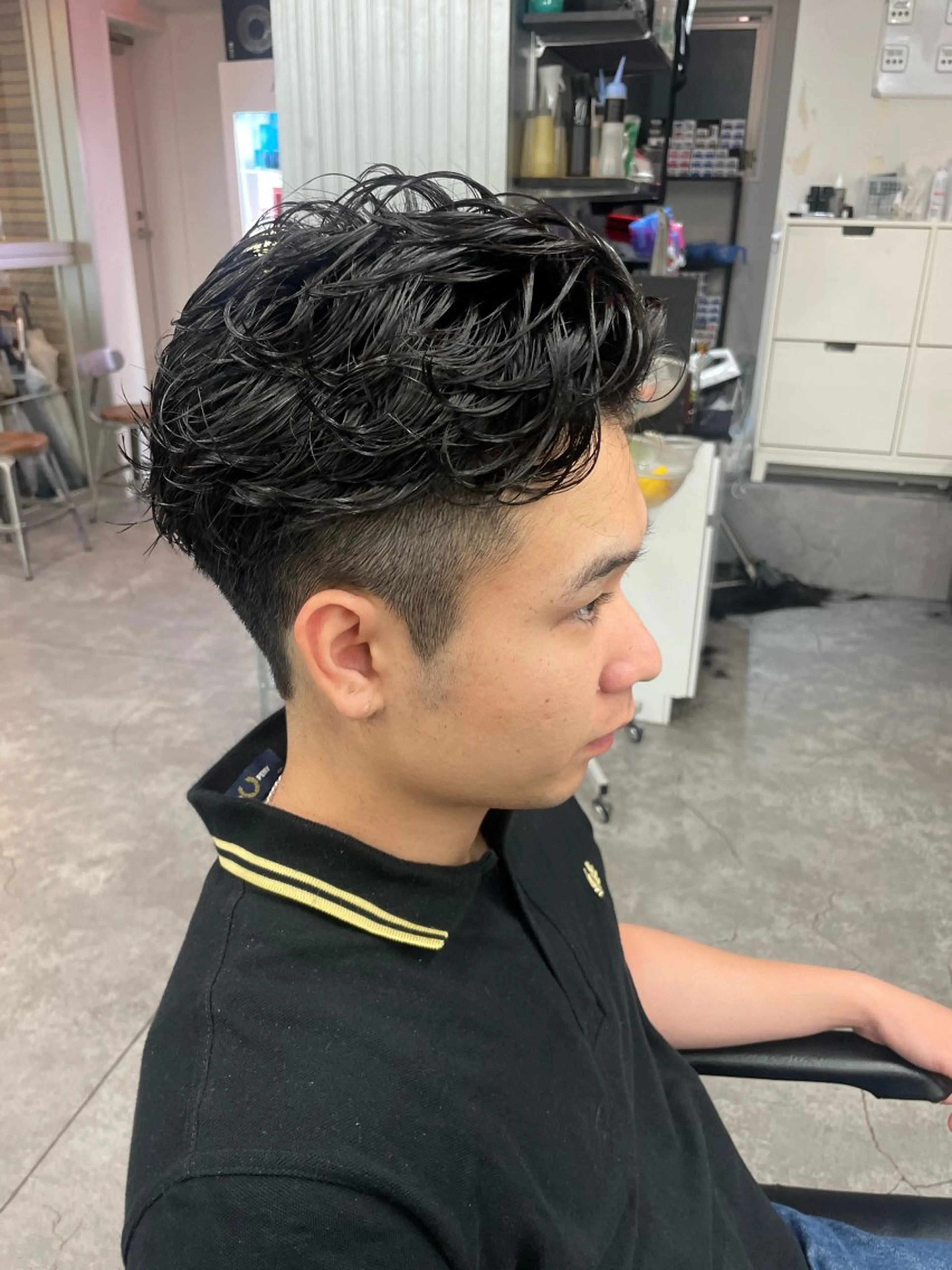 パーマ メンズ カット パーマ 町田エリアＮｏ．１/ パーマ特化/太田京希のヘアスタイル