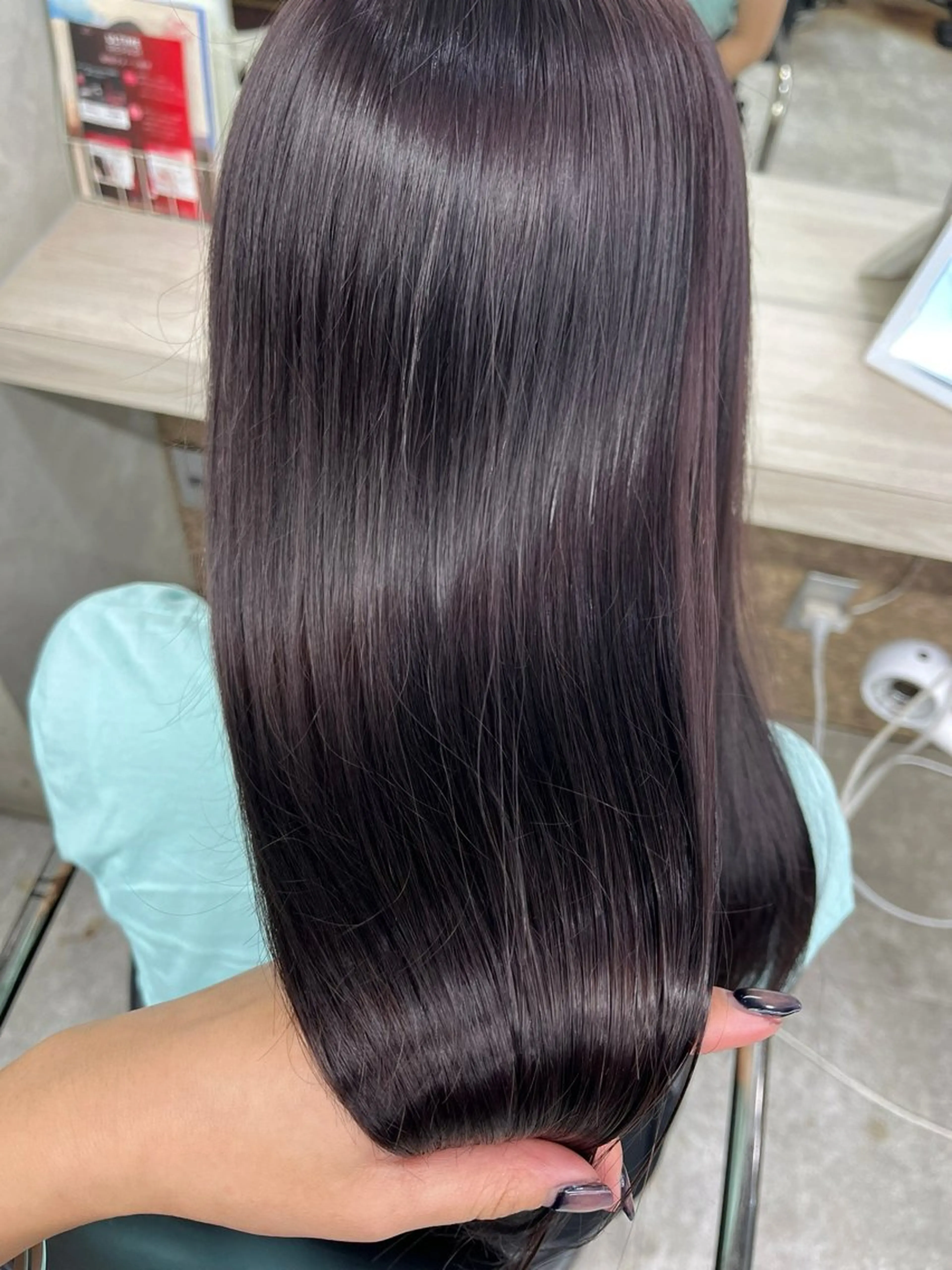 ロング カラー カット ヘアカラー トリートメント 🐈‍⬛多系統🕶 tsubura🖤のヘアスタイル