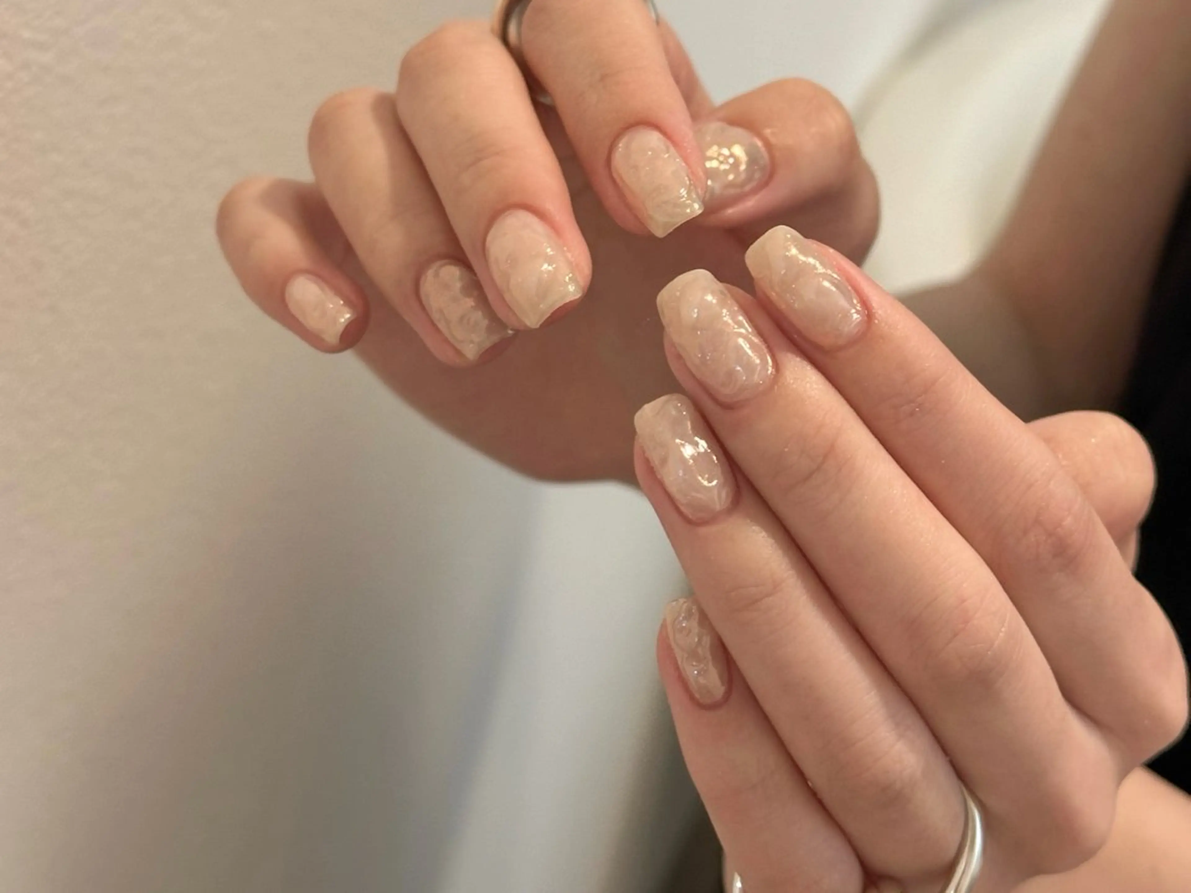 ネイル ジェルネイル ニュアンスネイル パラジェル ハンドネイル Kotoha （ことは）のネイルデザイン