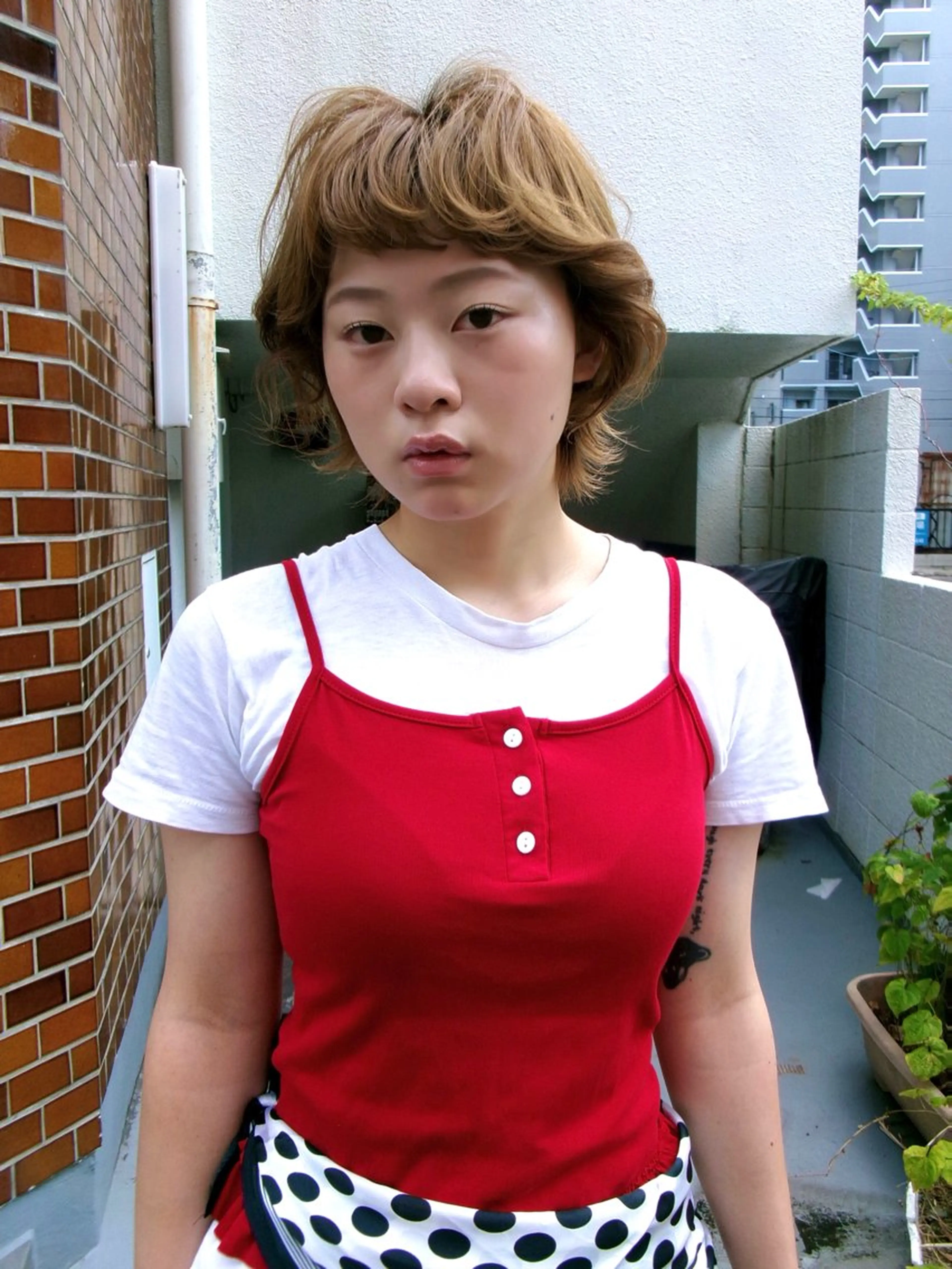 ショート カラー ヘアカラー トリートメント 名古屋栄/ブリーチ/ ボブ🧃木下桃嘉のヘアスタイル