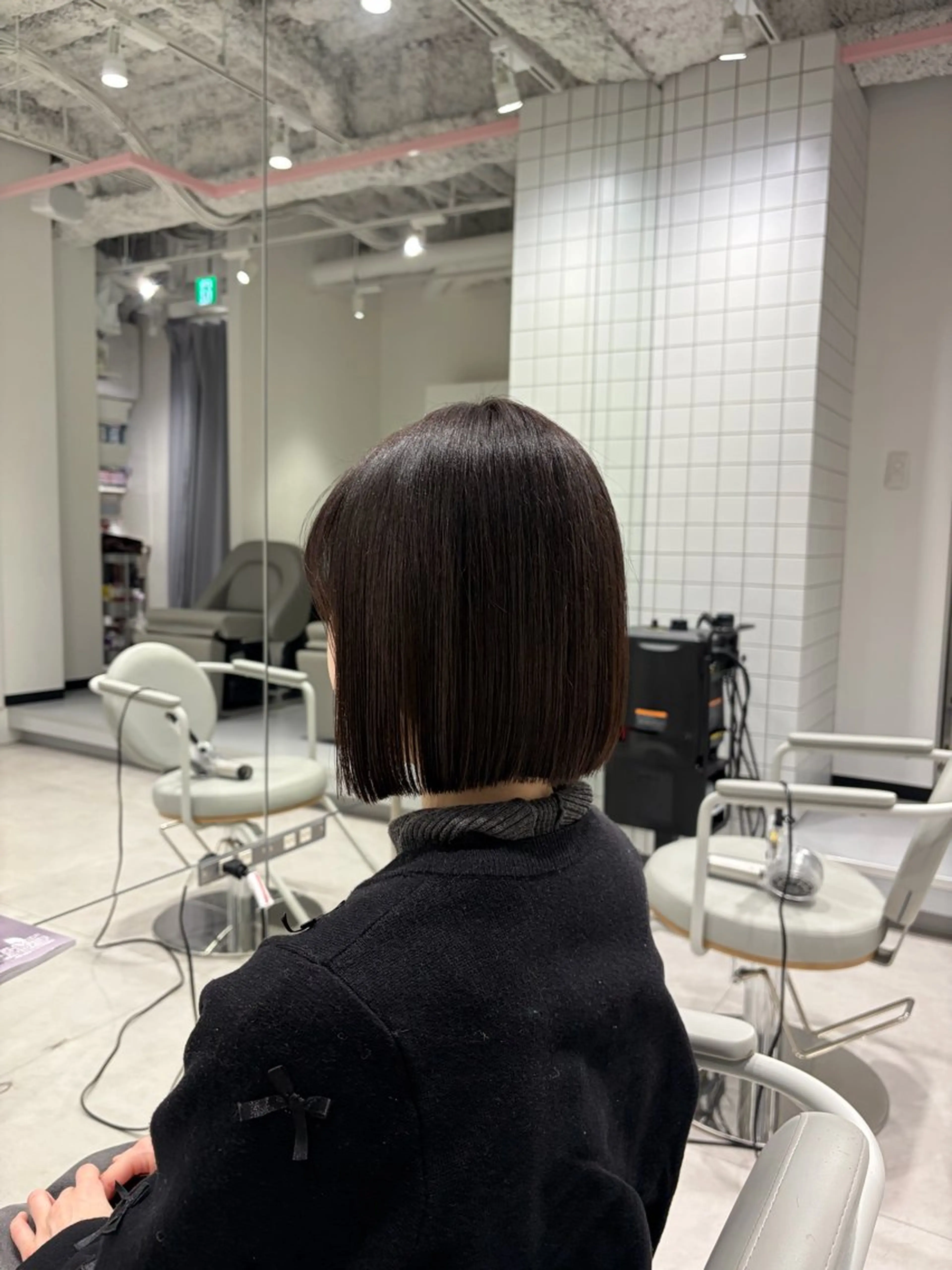 ショート カラー レイヤー♡ 石川優奈のヘアスタイル