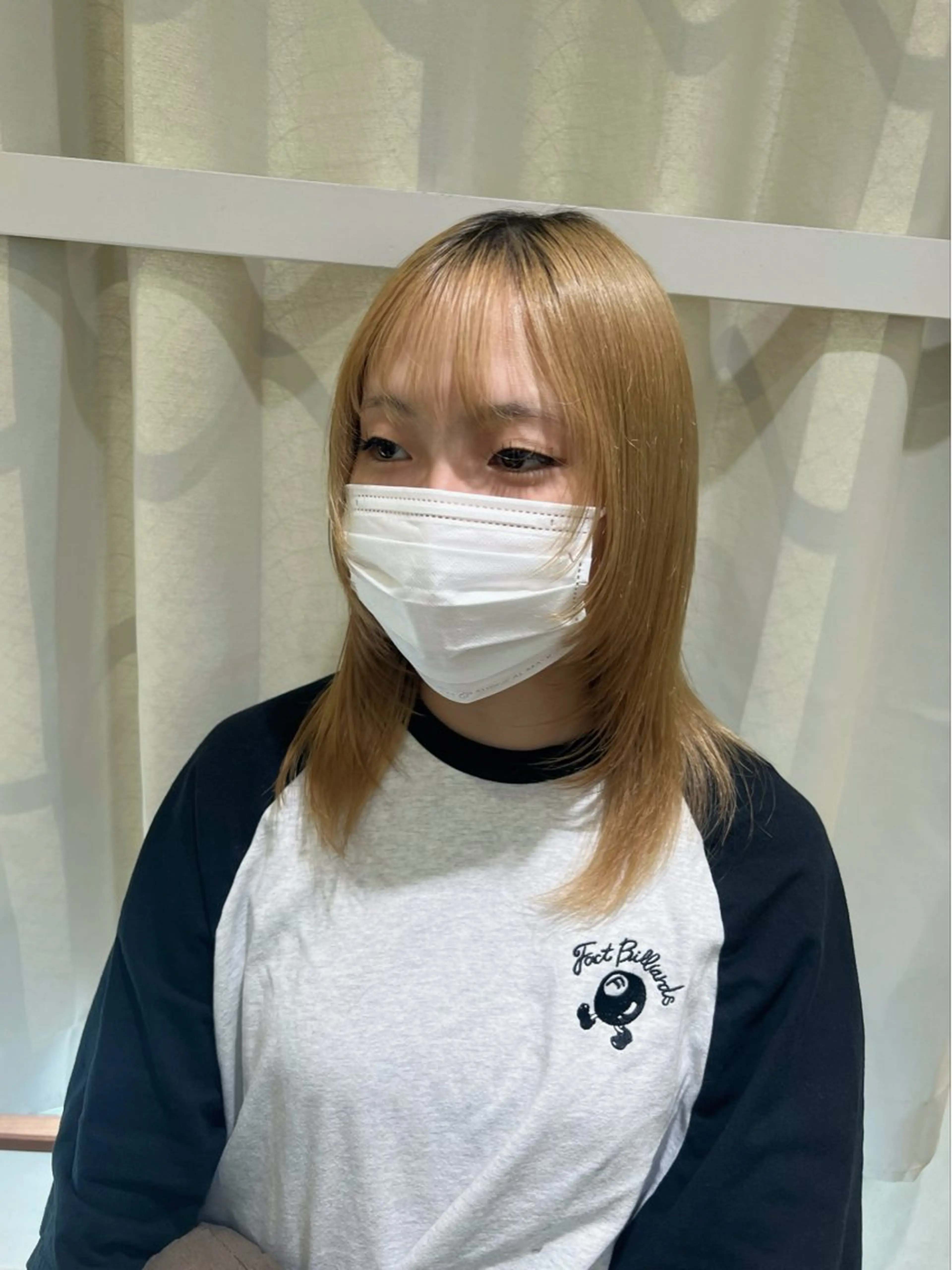 ミディアム レイヤーカット カット melca. Amiのマツエク・マツパデザイン