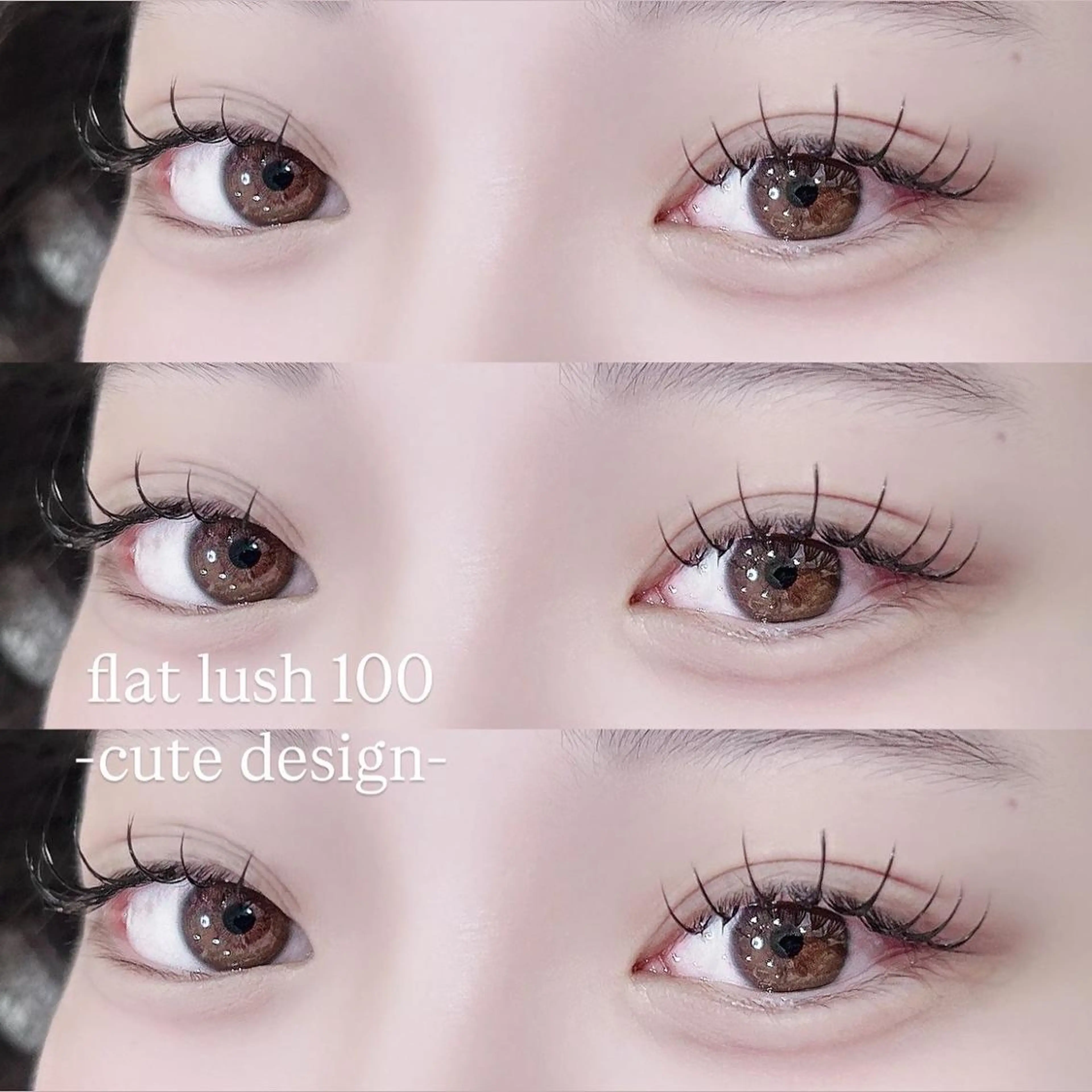 マツエク・マツパ バインドロック 束感まつ毛 フラットラッシュ 韓国風マツエク パリジェンヌラッシュリフト mizuki/束感 まつエク/似合わせ眉のマツエク・マツパデザイン