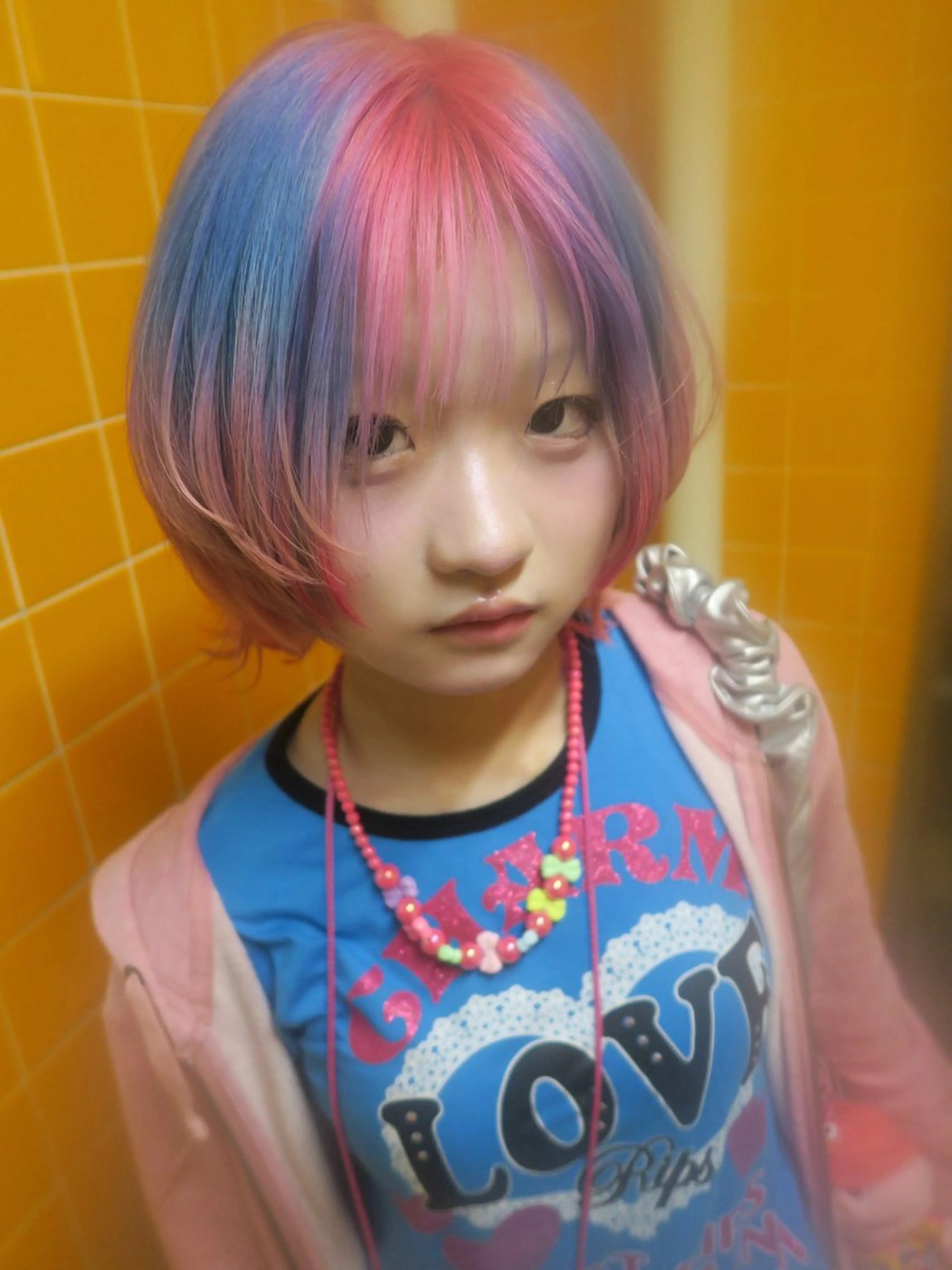 ミディアム ヘアカラー Nakamura Manaのヘアスタイル