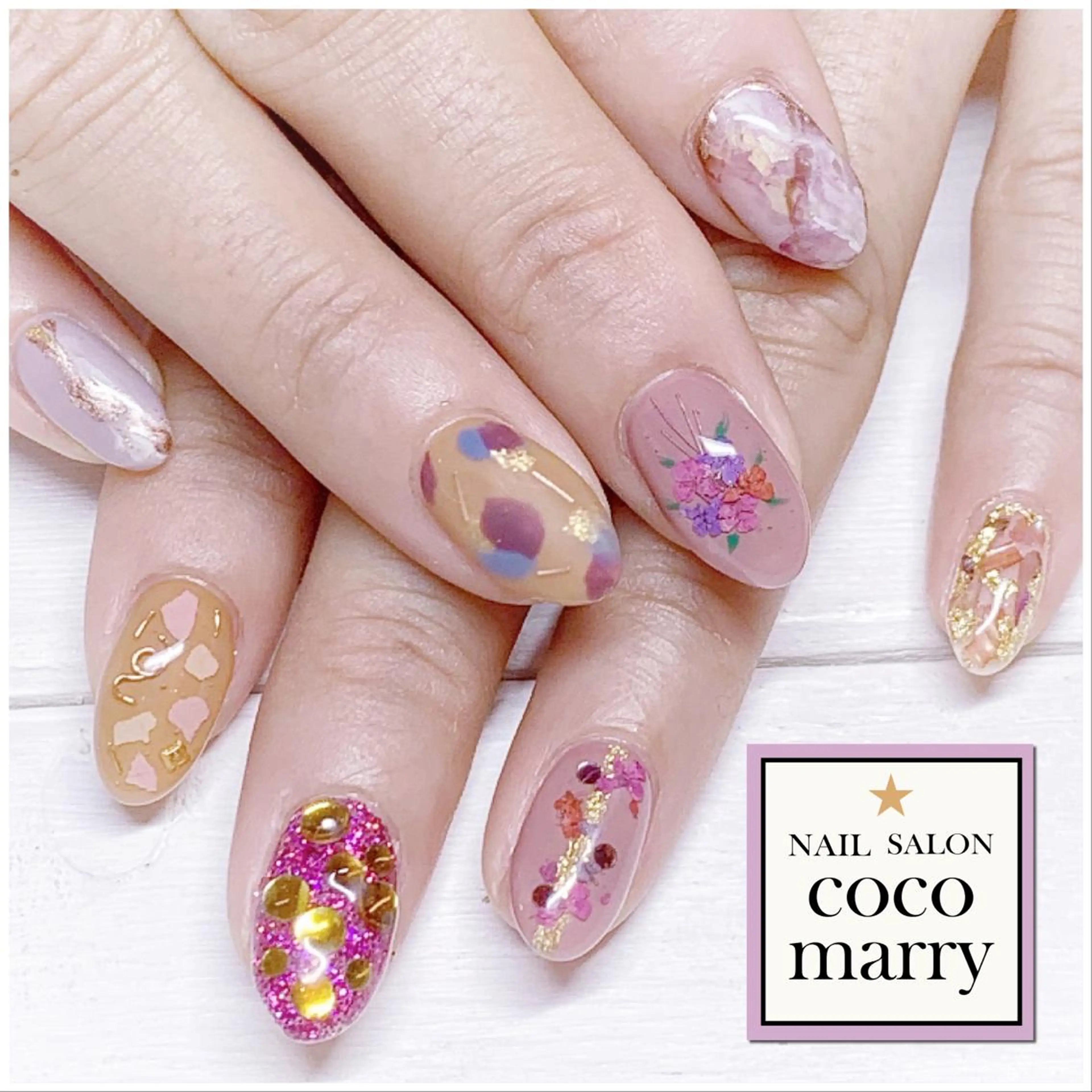 ネイル coco marry  のネイルデザイン