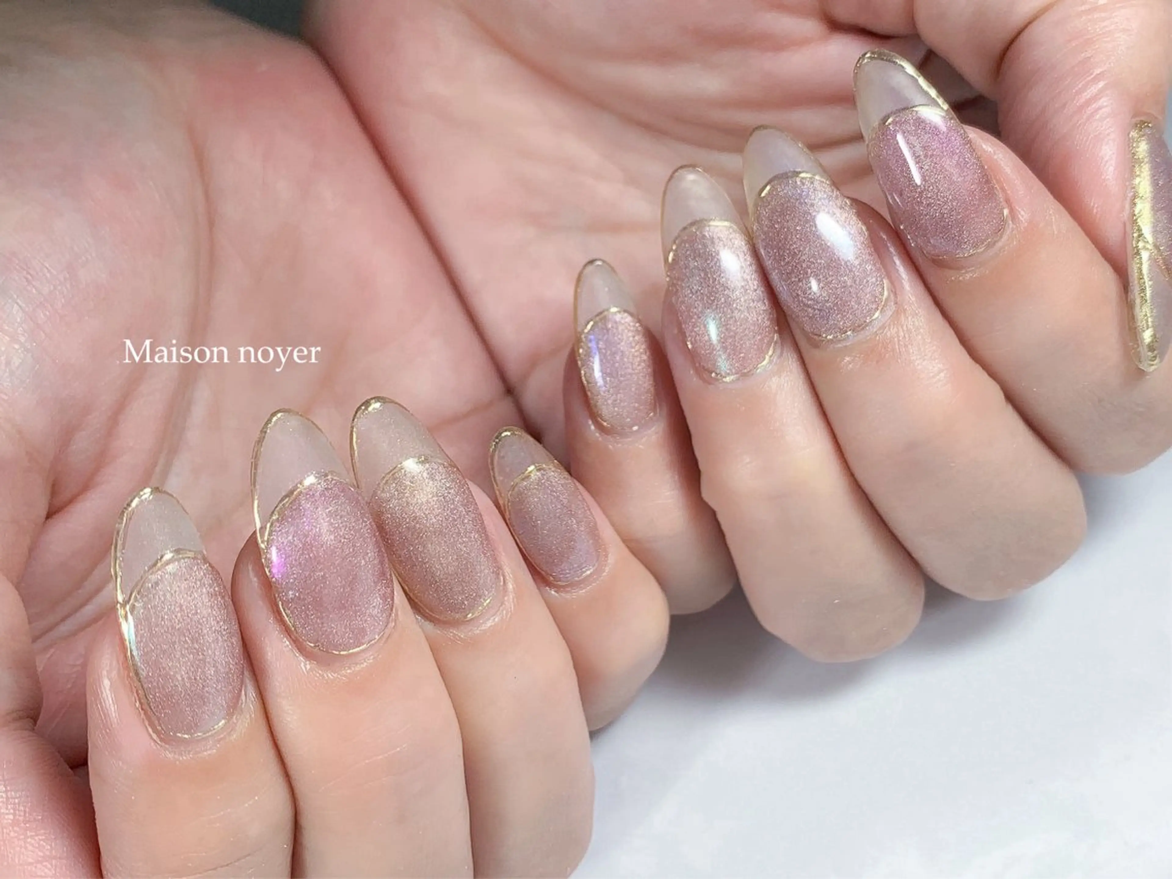 ネイル スカルプネイル ハンドネイル Maison noyer所属・Maison noyerのネイルデザイン