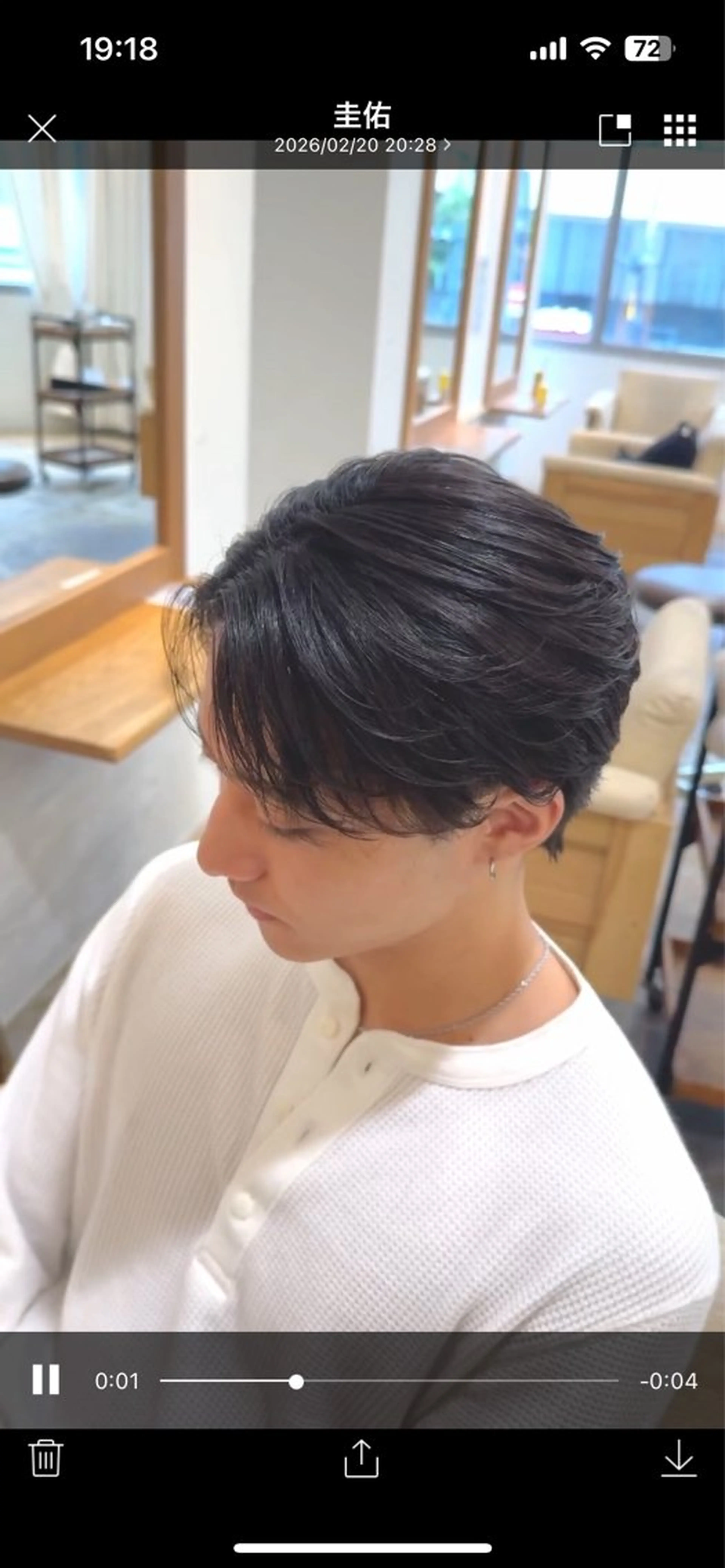 メンズ muku所属・メンズカット モデル/ayunaのヘアスタイル