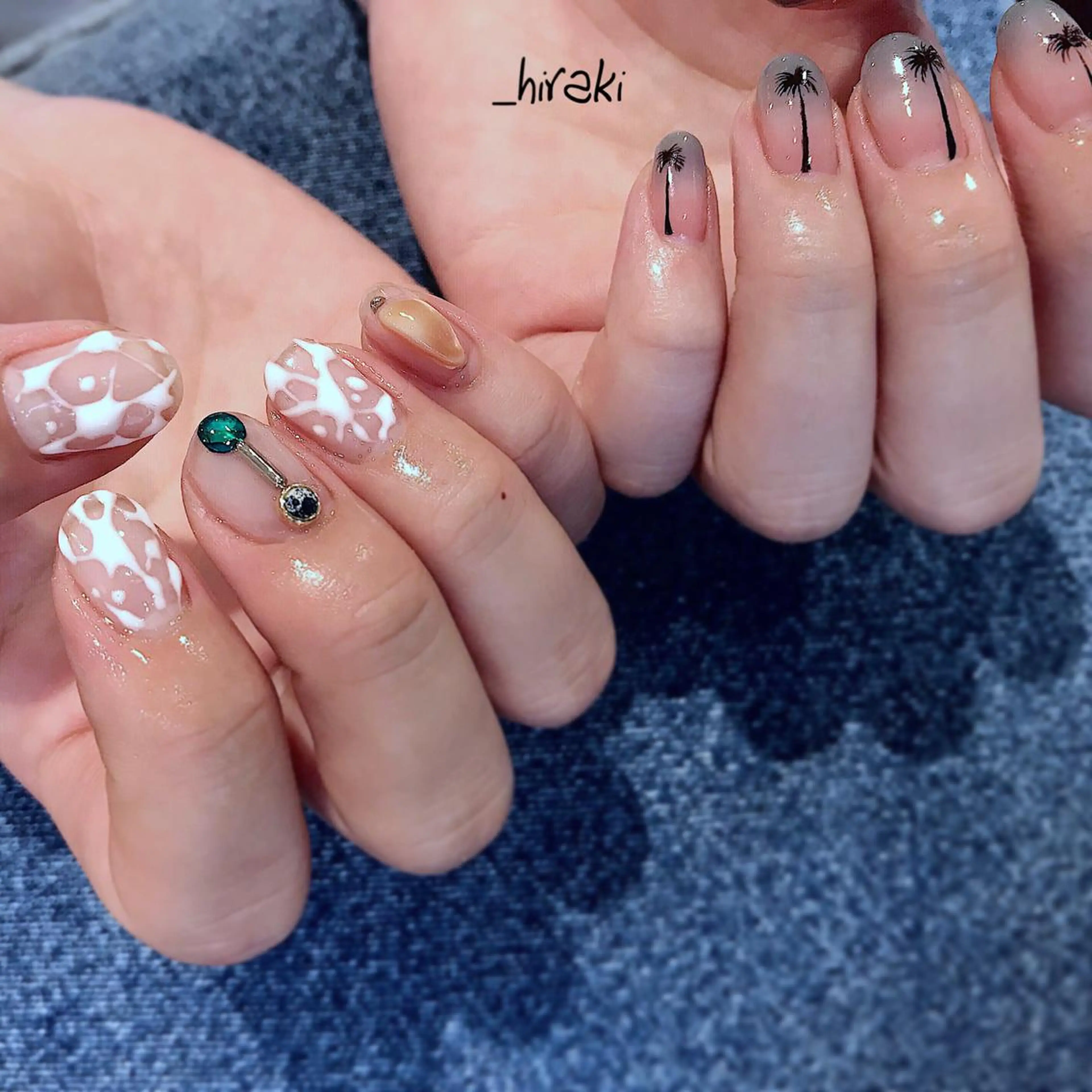 ネイル nail atelier AMBER所属・saori .の眉毛・アイブロウイメージ