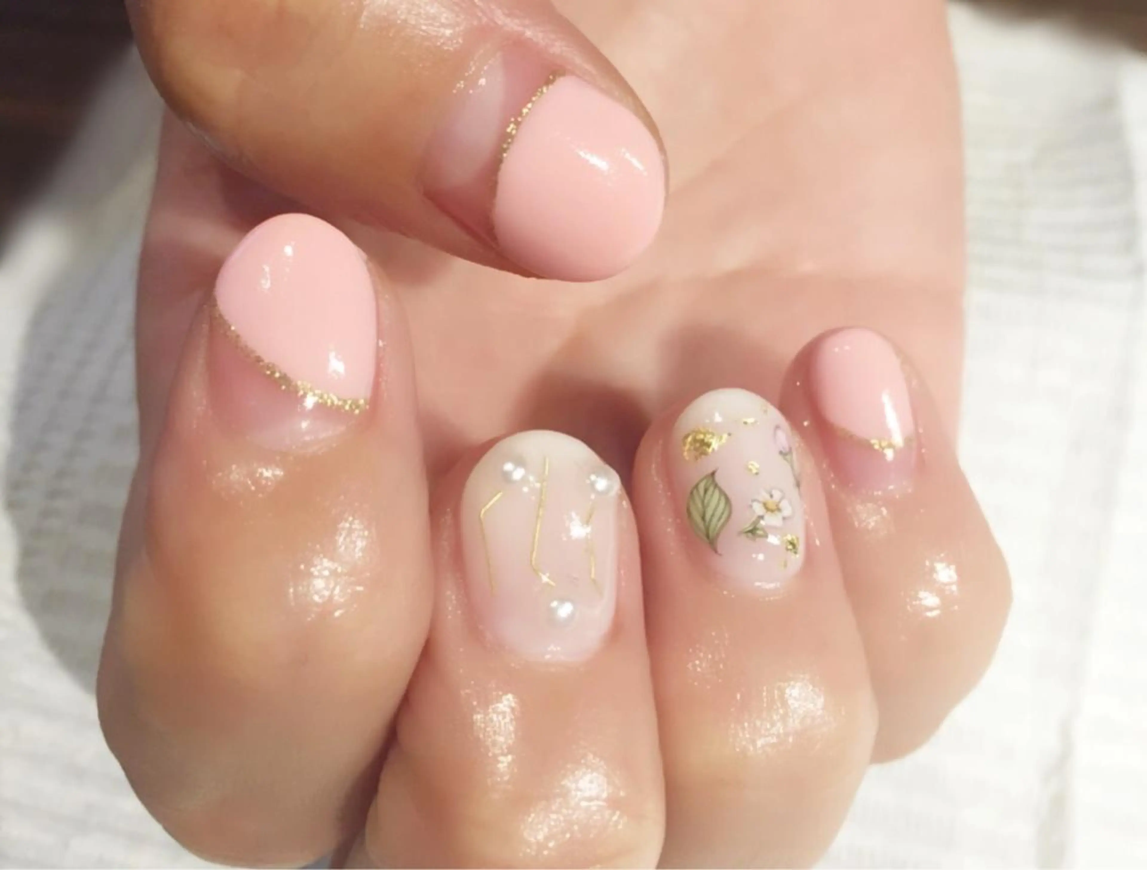 ネイル フラワーネイル TRAM-nail moriizumiのネイルデザイン