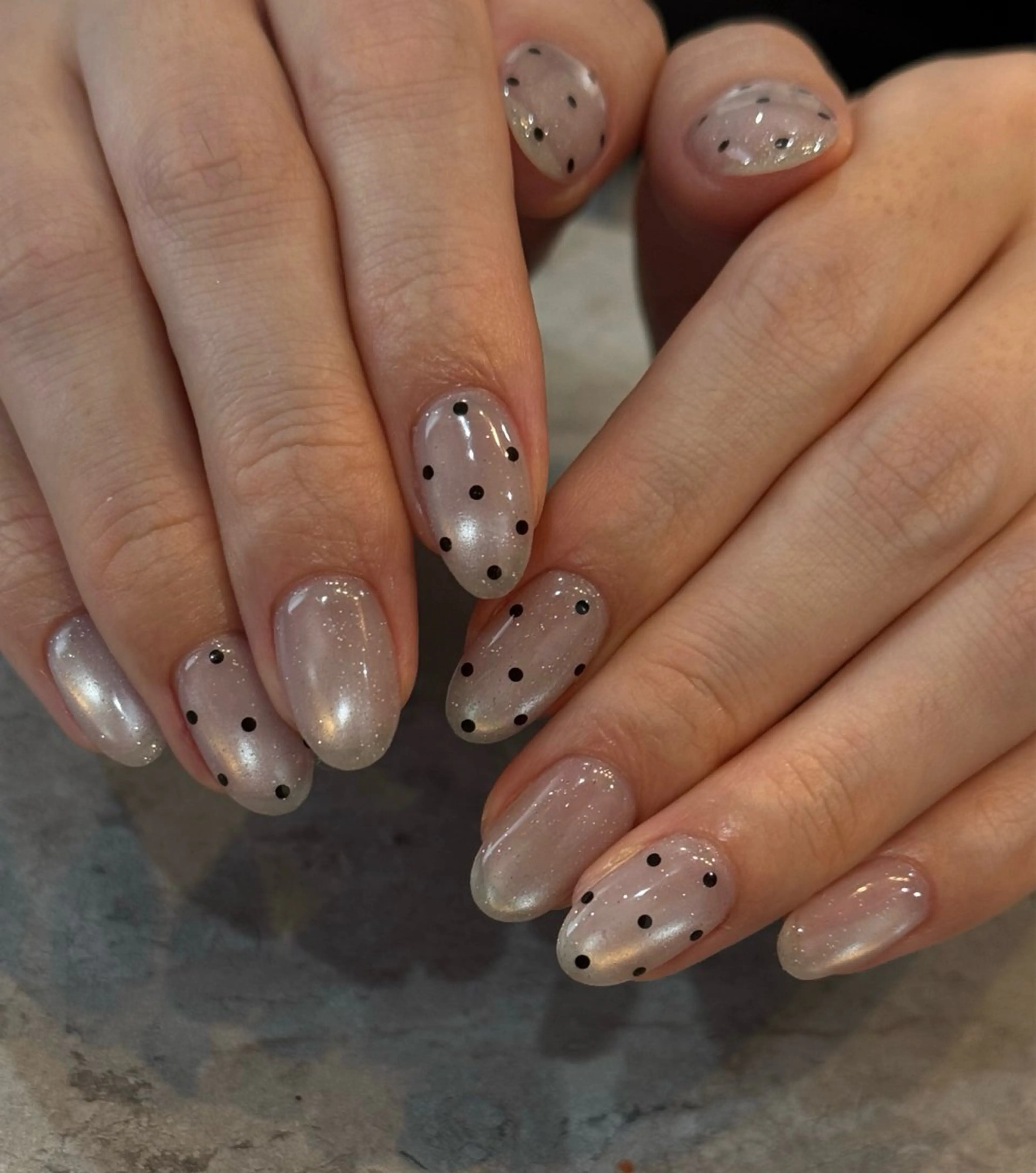 ネイル ドット ハンドネイル Blé nailのネイルデザイン