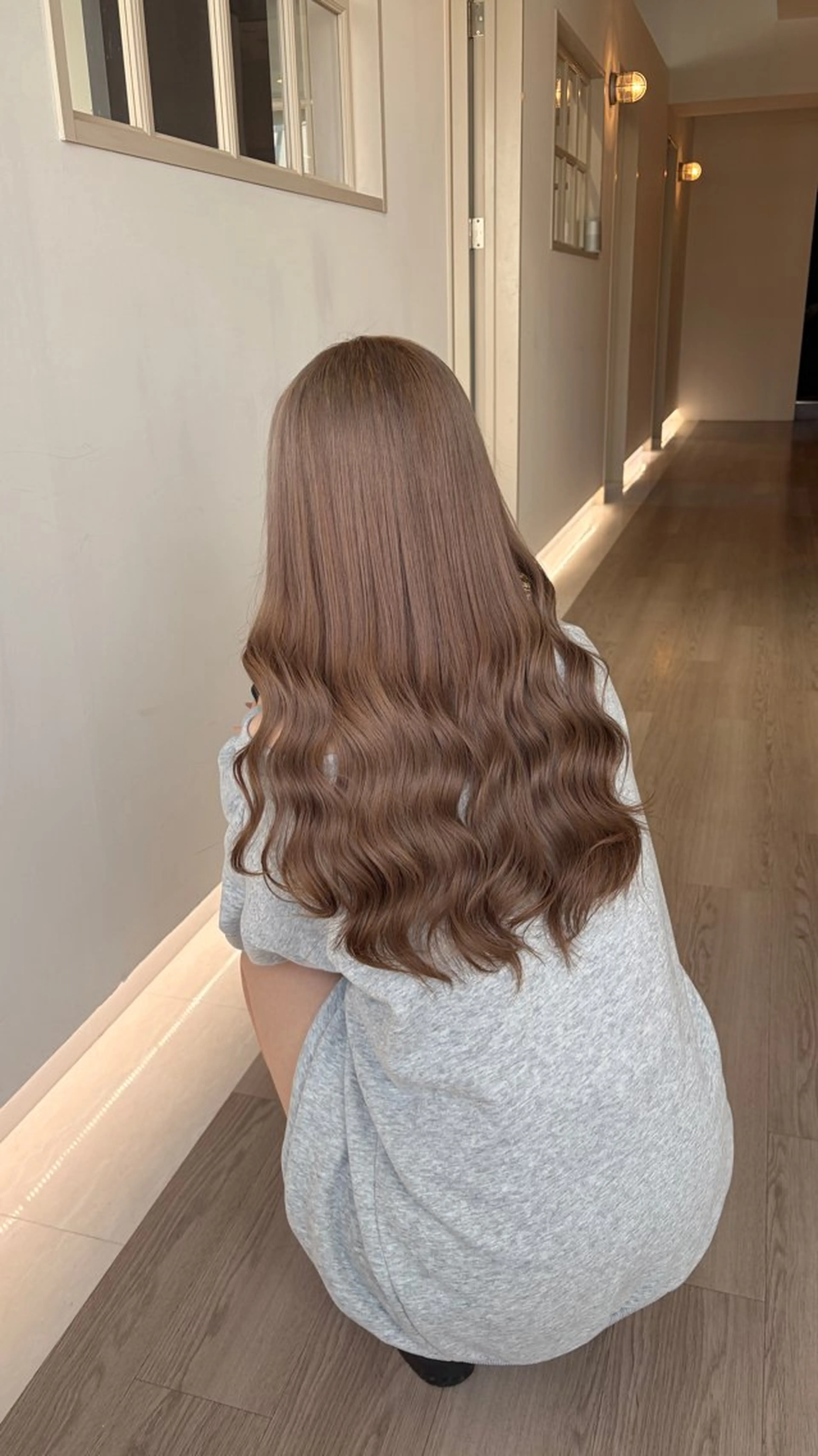 ロング 光岡 玲遠のヘアスタイル