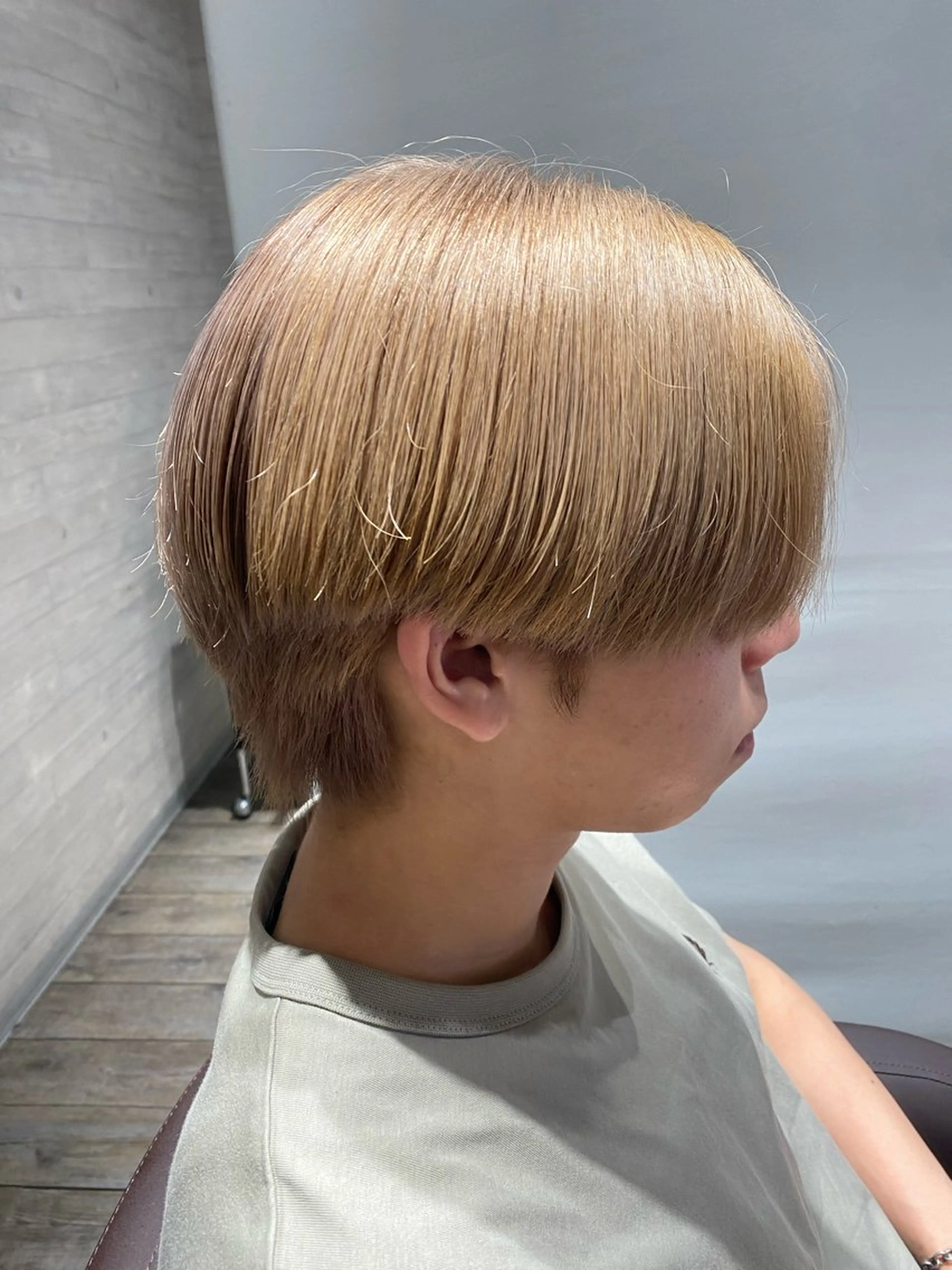 カラー メンズ カット ヘアカラー トリートメント 🦋ハイトーン特化 🦋‪Nozomiのヘアスタイル