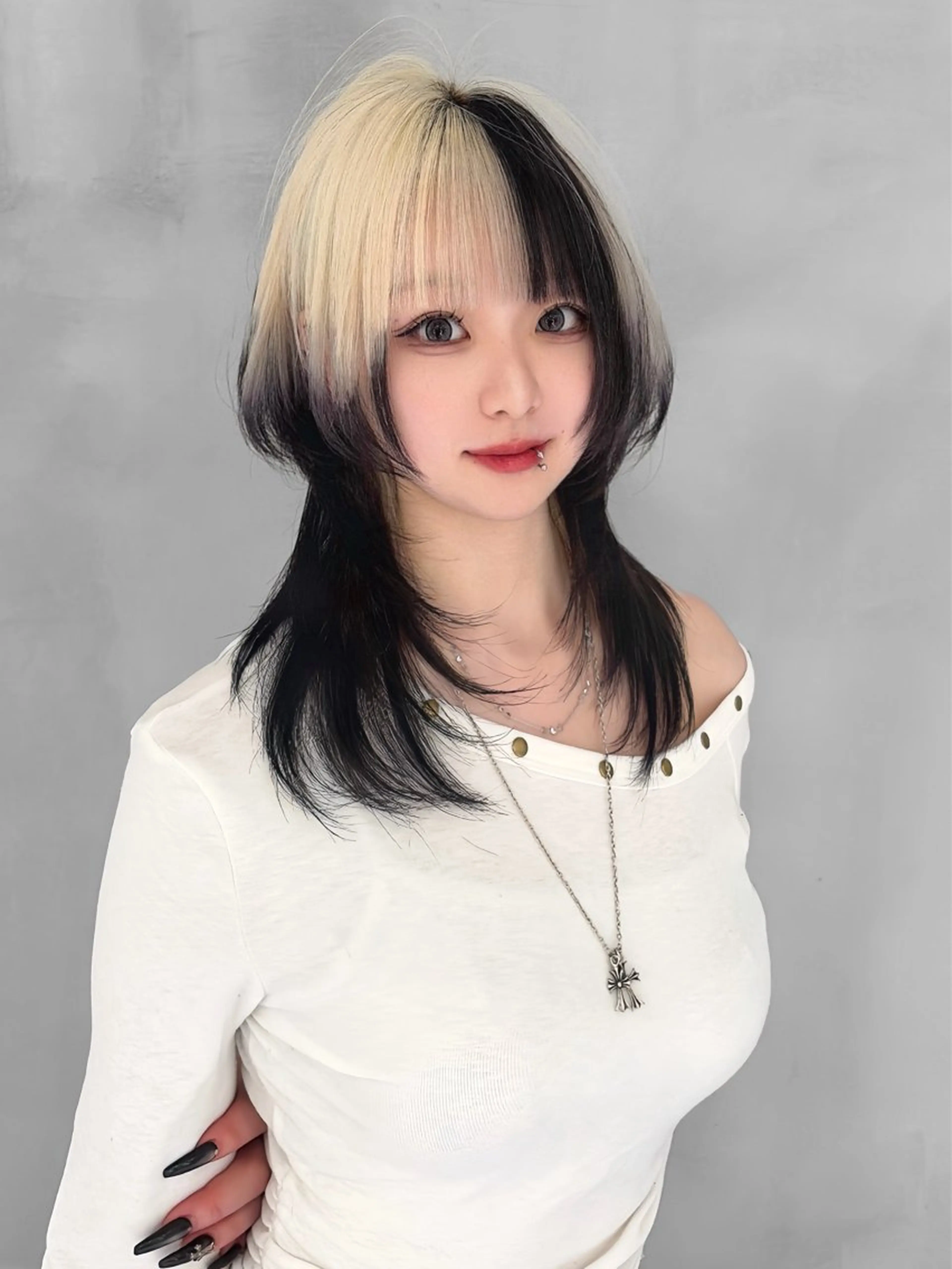 ミディアム カラー レイヤーカット カット ヘアカラー トリートメント 🥇KEN /レイヤー/カラーのヘアスタイル