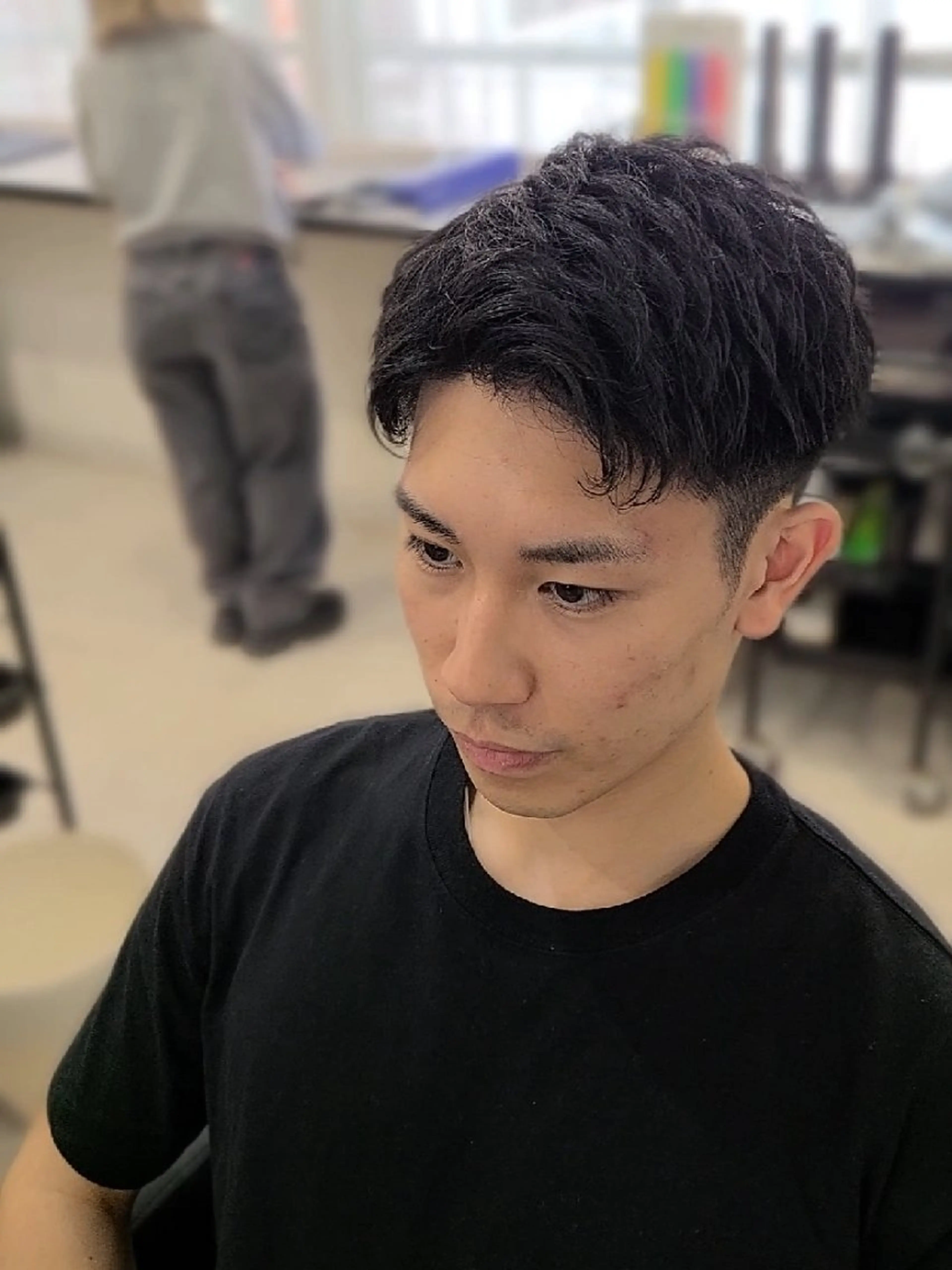 メンズ ショート スパイキーショート ショートヘア カット ヘアセット LEN名古屋/パーマ 海外ヘア/メンズ特化のヘアスタイル