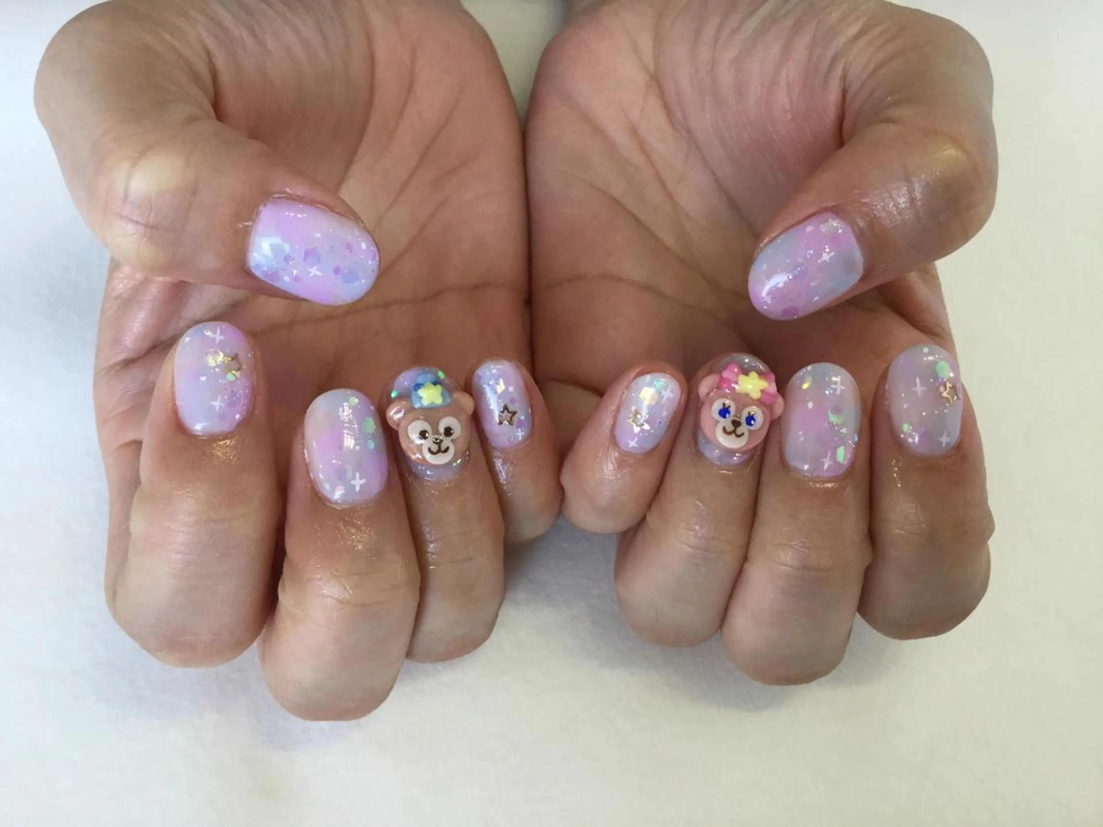 ネイル ハンドネイル 💎🐰 saki. m 🐰💎のネイルデザイン