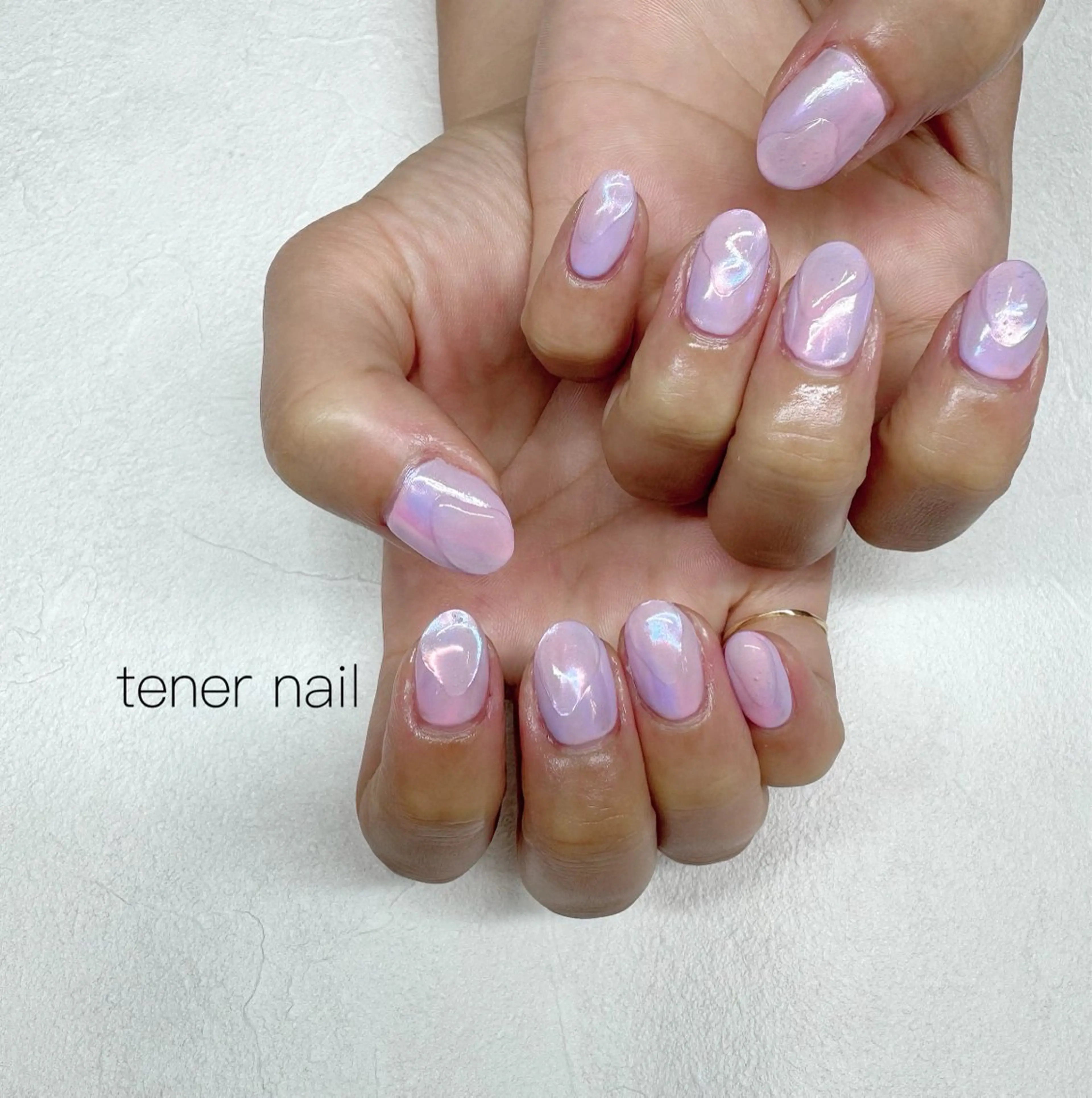 ネイル オーロラネイル ニュアンスネイル ハンドネイル tener  nail  テネルネイル所属・テネルネイル tener nailのネイルデザイン