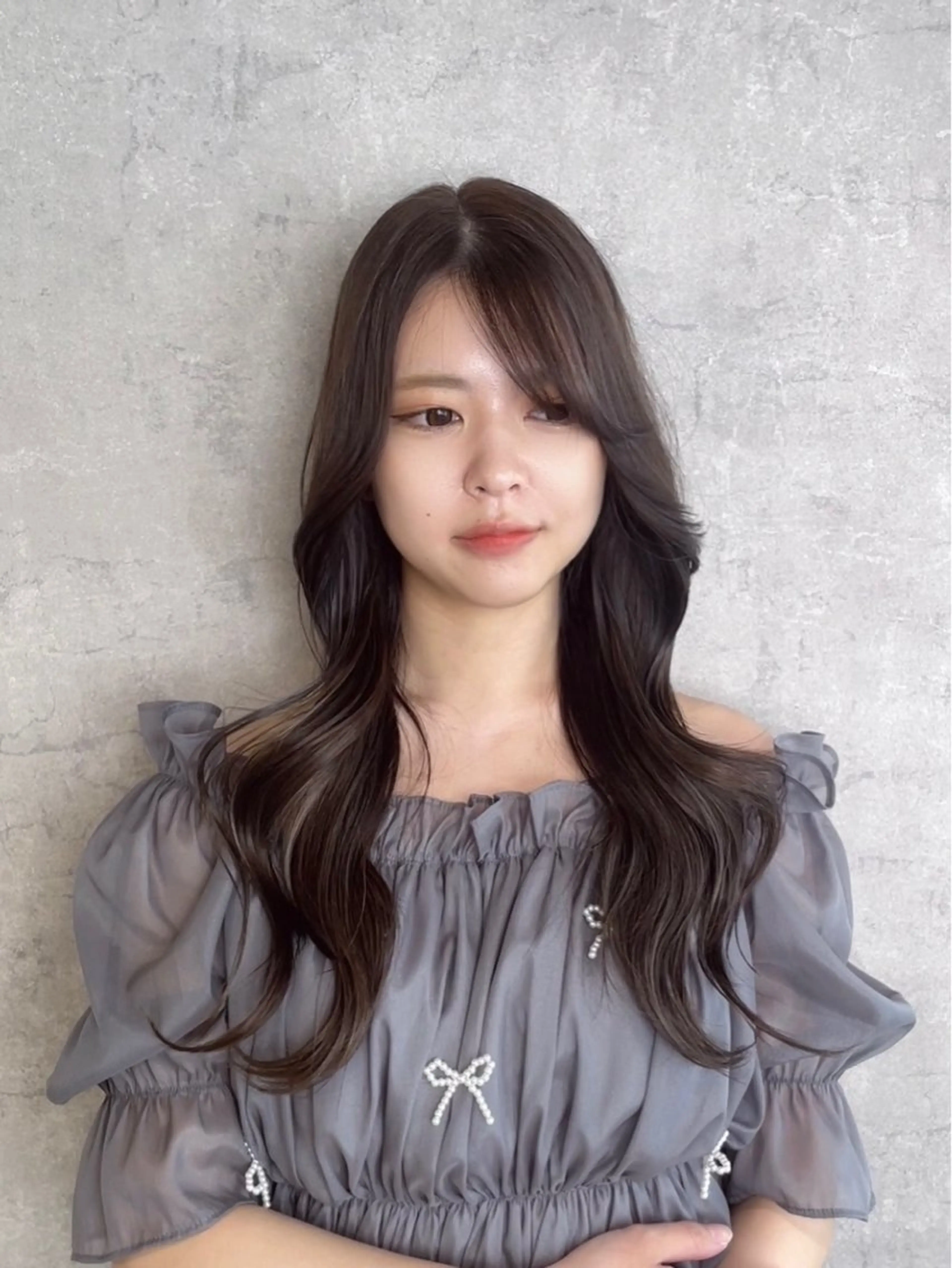 ロング トレンド韓国レイヤー 🇰🇷のんのヘアスタイル