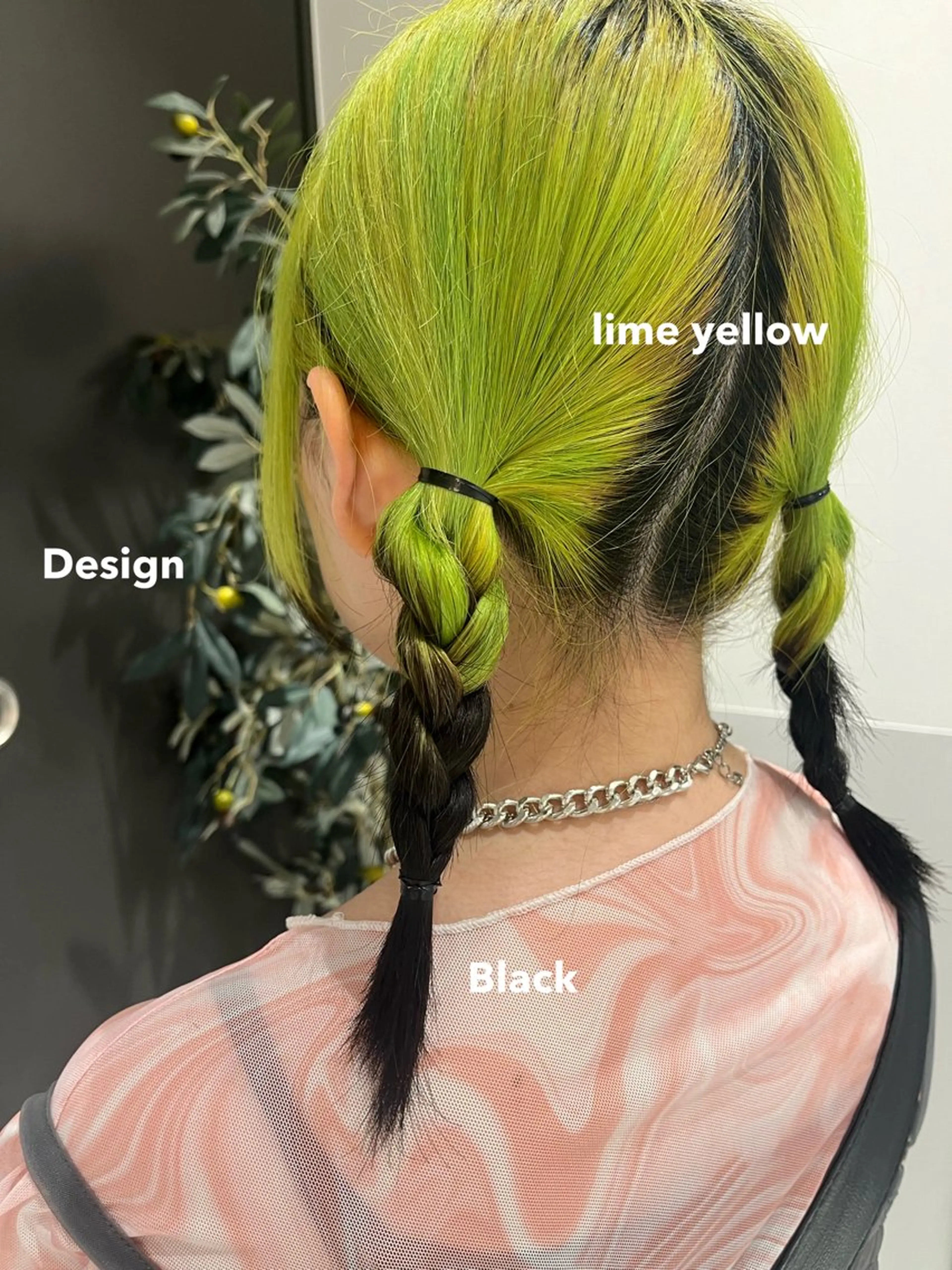 ミディアム カラー RINA🧤 デザインとボブのヘアスタイル