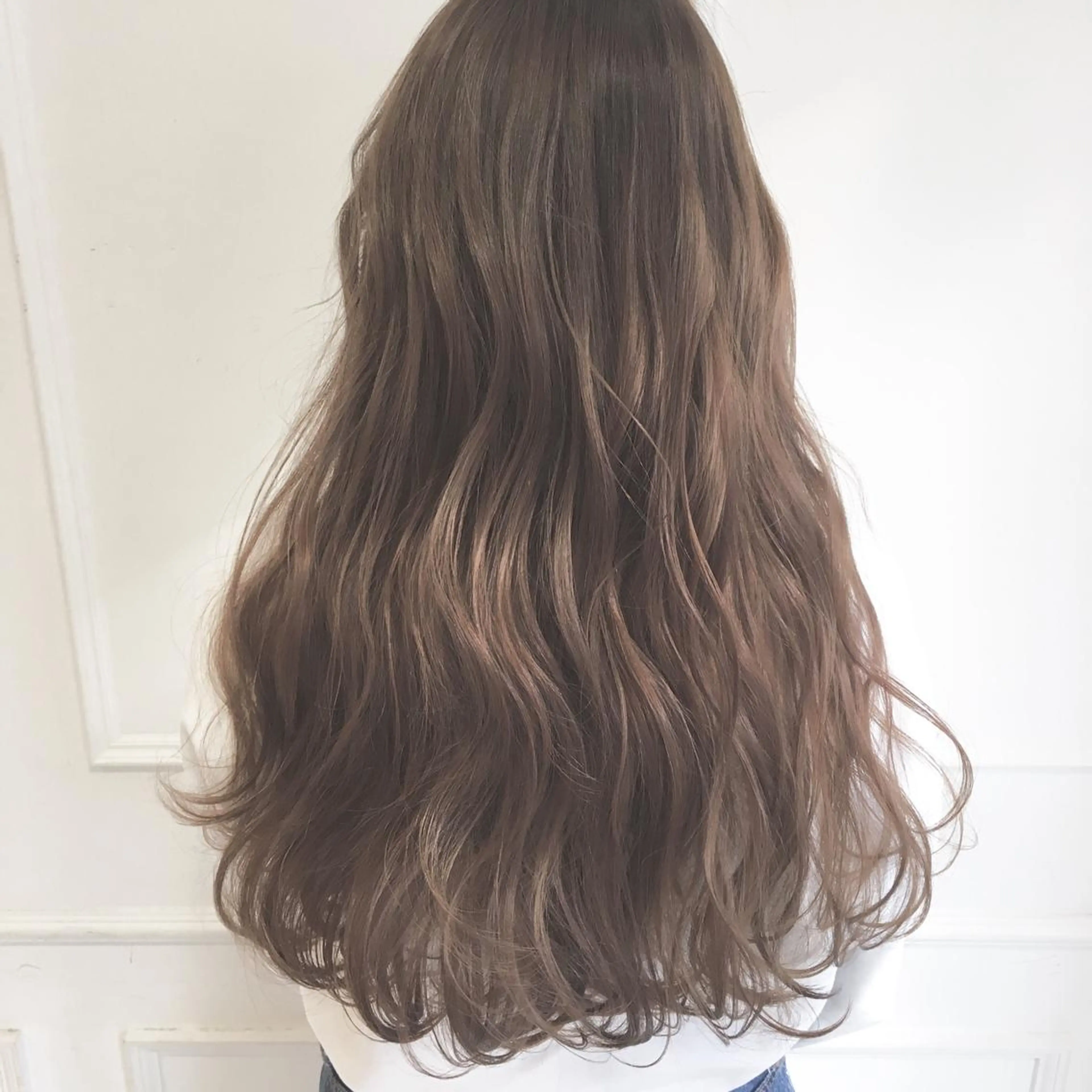 ロング カラー パーマ ヘアアレンジ ◆感動口コミ/最小顔 理論カット◆森口 峻のヘアスタイル