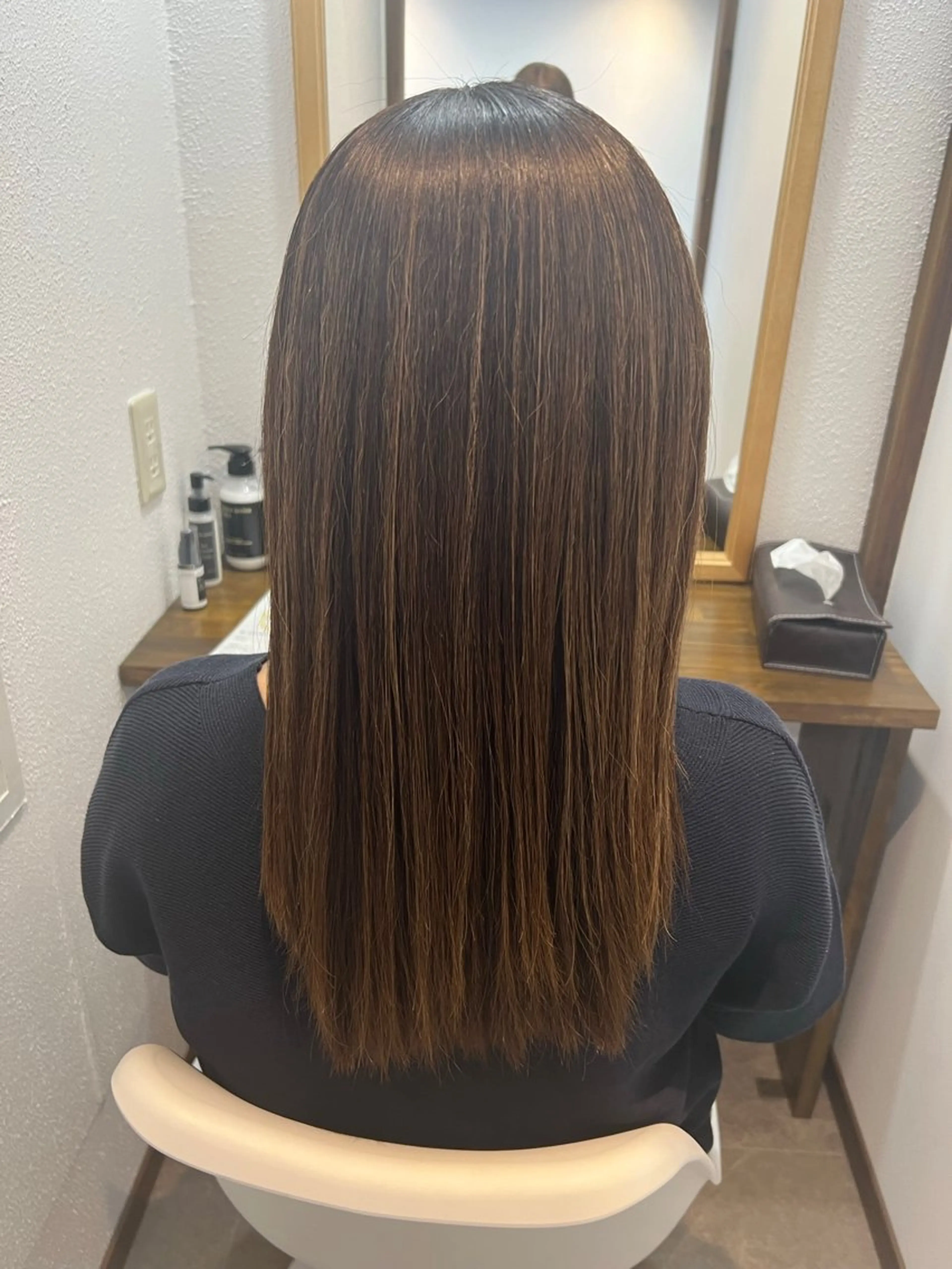 ロング 刀根 梓織のヘアスタイル