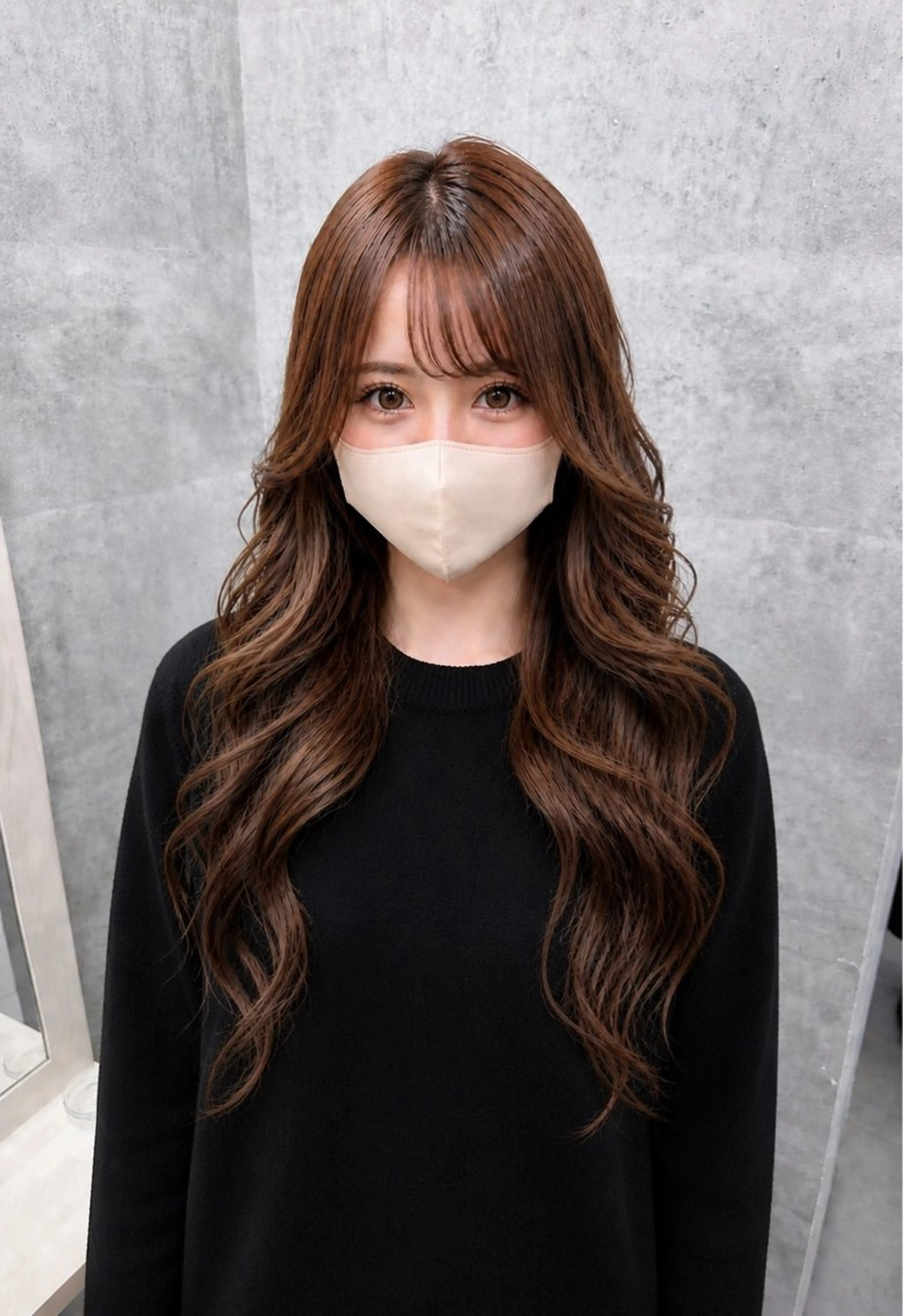 カラー カット ヘアカラー トリートメント エクステ ダブルカラー新宿のヘアスタイル