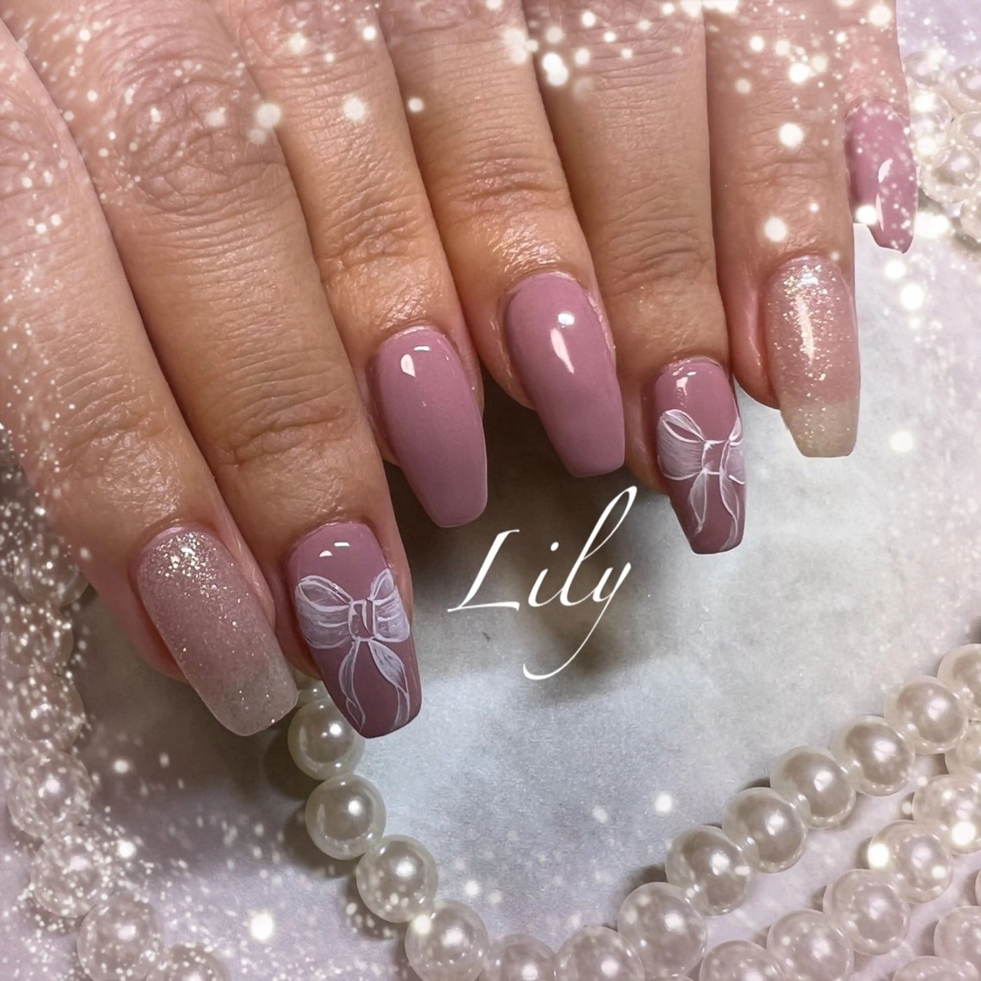 ネイル Lily*nail 🌻Mii🌻のネイルデザイン