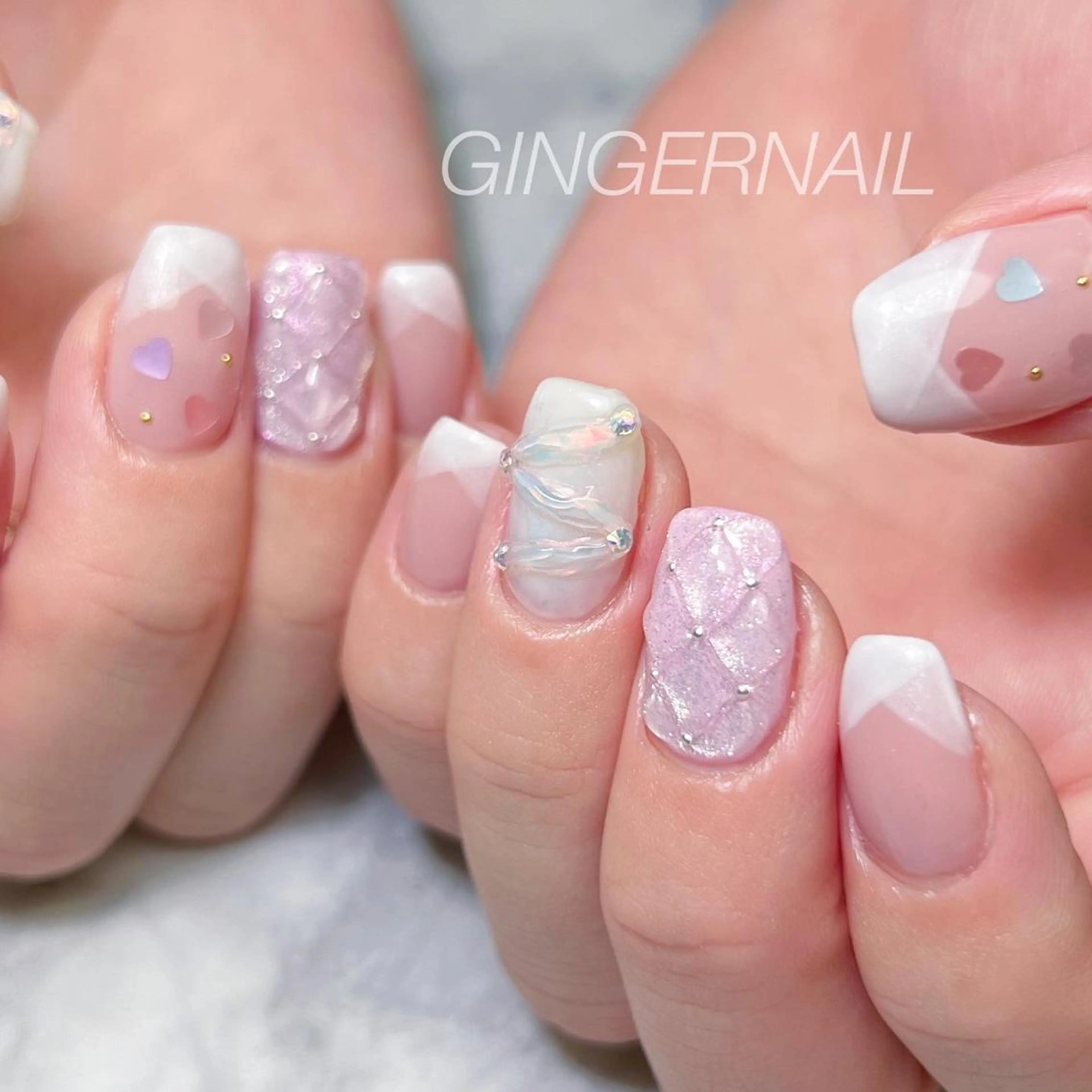 ネイル ハンドネイル ハンドケア 代々木 GINGERNAILのネイルデザイン