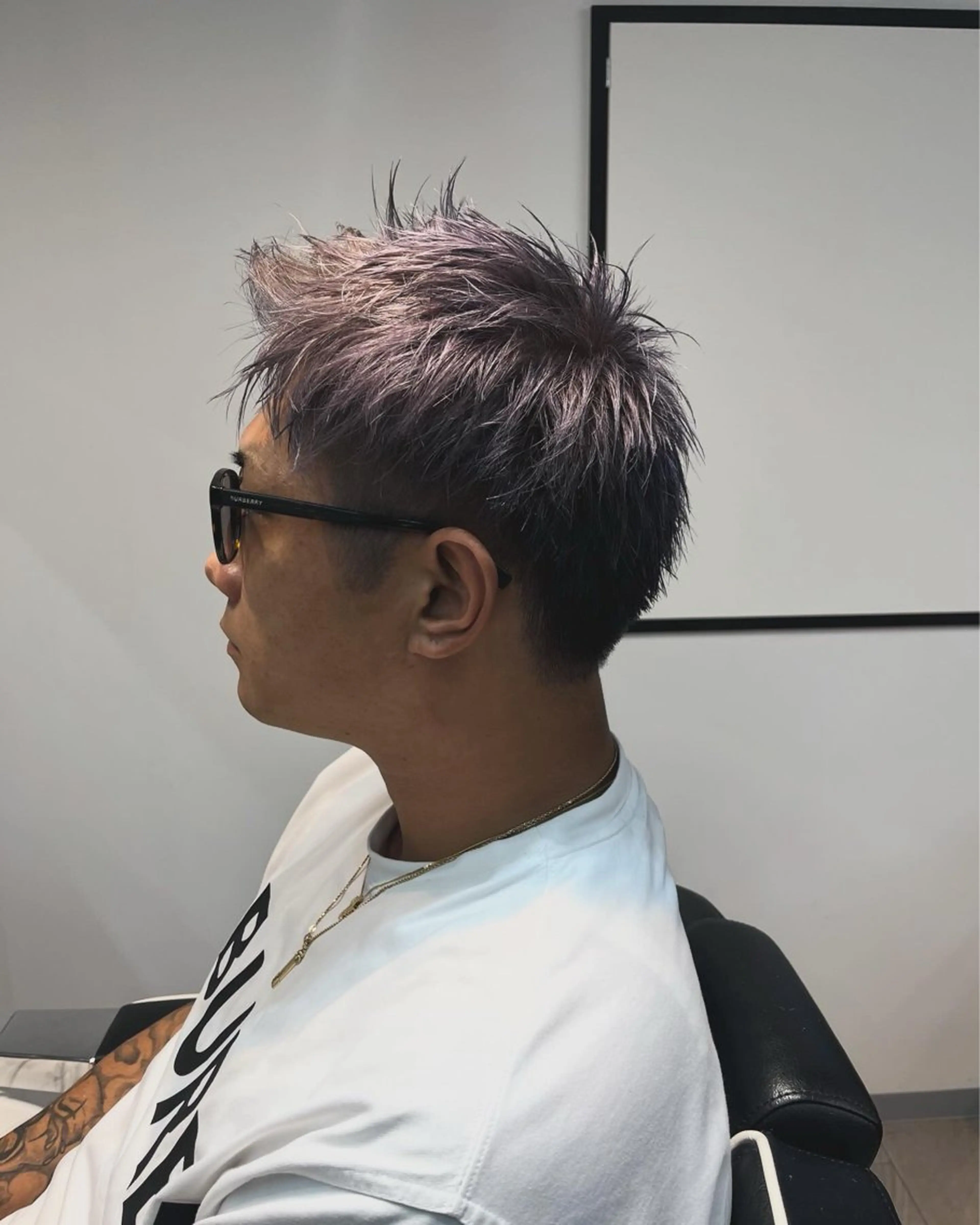 メンズ ヘアカラー 直毛改善特化美容師/ 大森雄貴のヘアスタイル