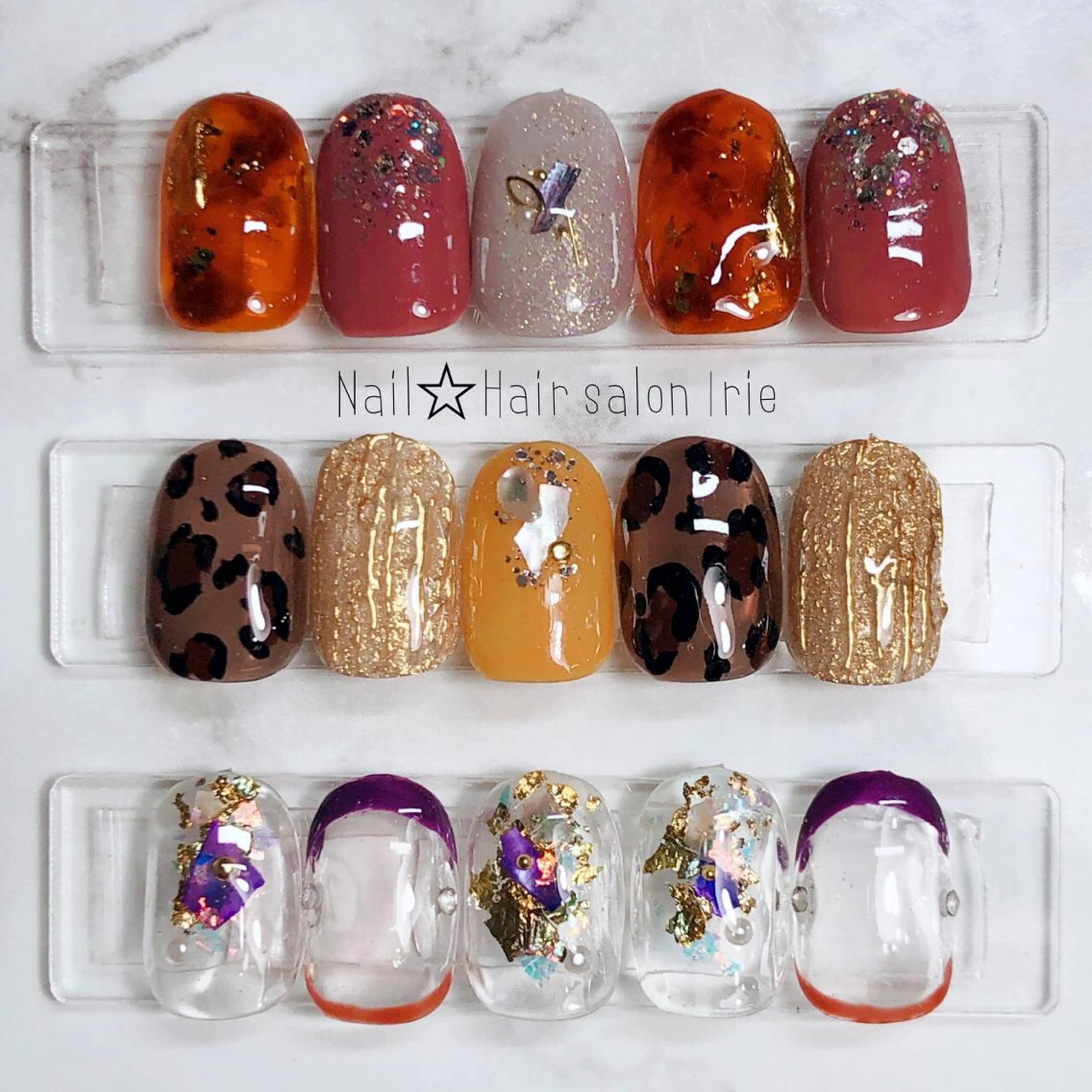 ネイル ハンドネイル Hair salon Irie所属・與儀 知佳のネイルデザイン