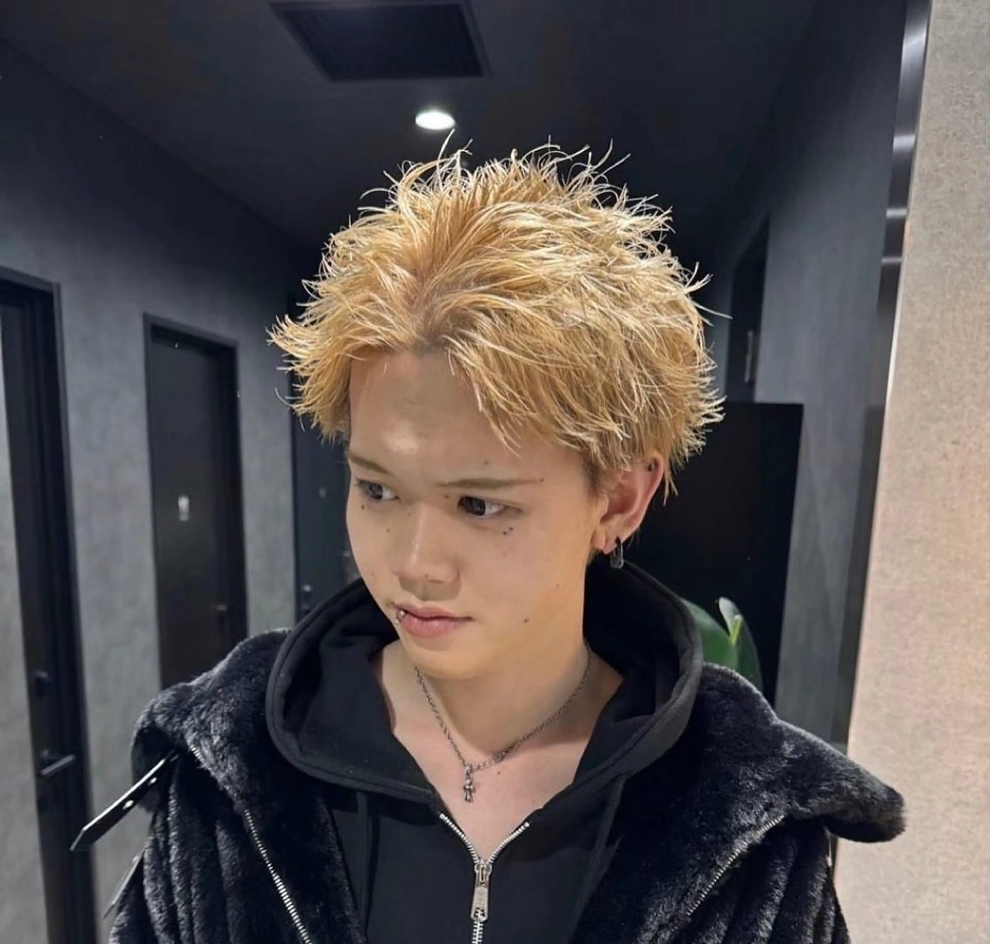 ショート メンズ スパイキーショート ショートヘア 🔥メンズ 特化🔥菊水皐暉🔥のヘアスタイル