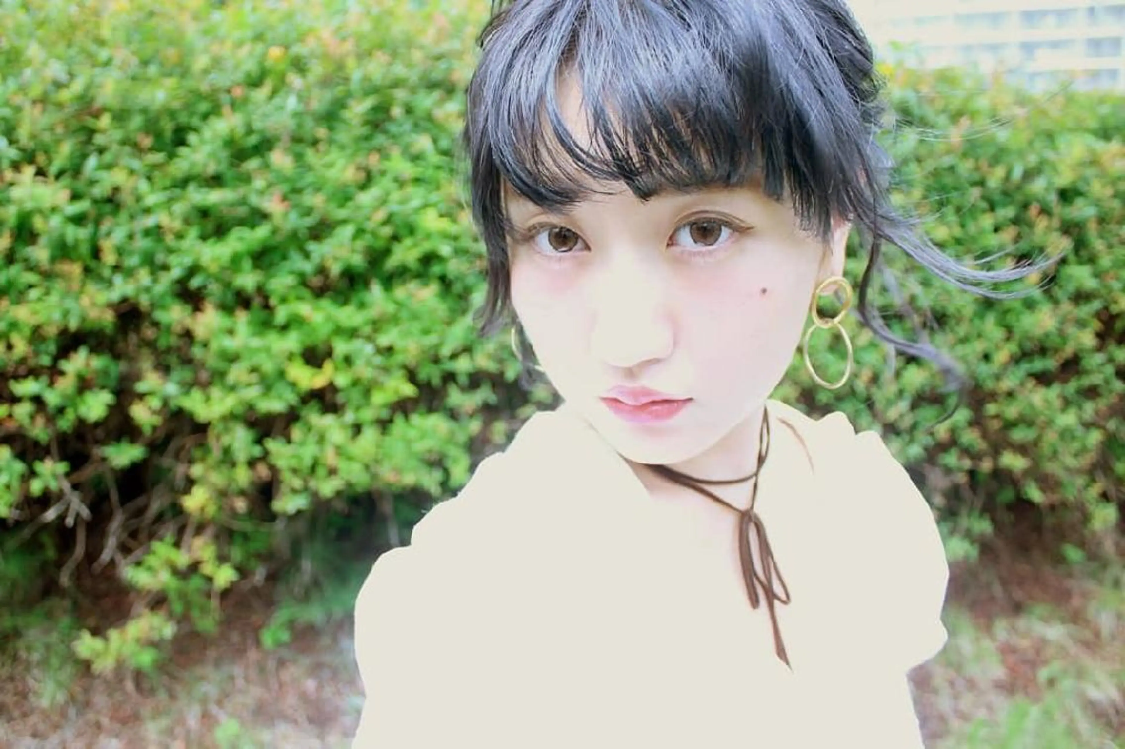 ヘアアレンジ カラー ミディアム ブルーカラー ブルージュ ヘアカラー トリートメント 新生活応援★半額/ 25歳以下　“内間”のヘアスタイル