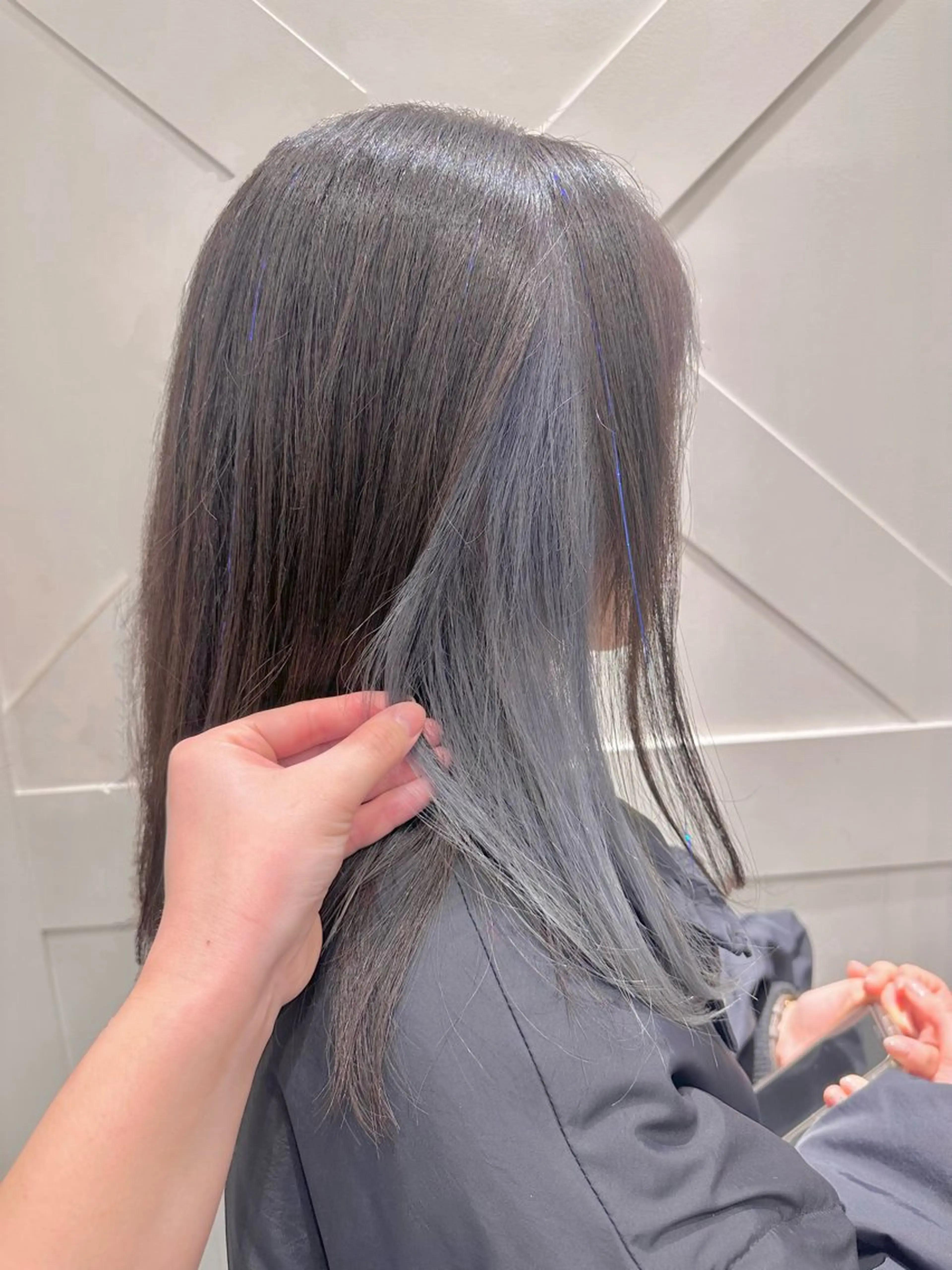 ミディアム ヘアカラー 髪質改善カラー /ヘアメ🎀みさきのヘアスタイル