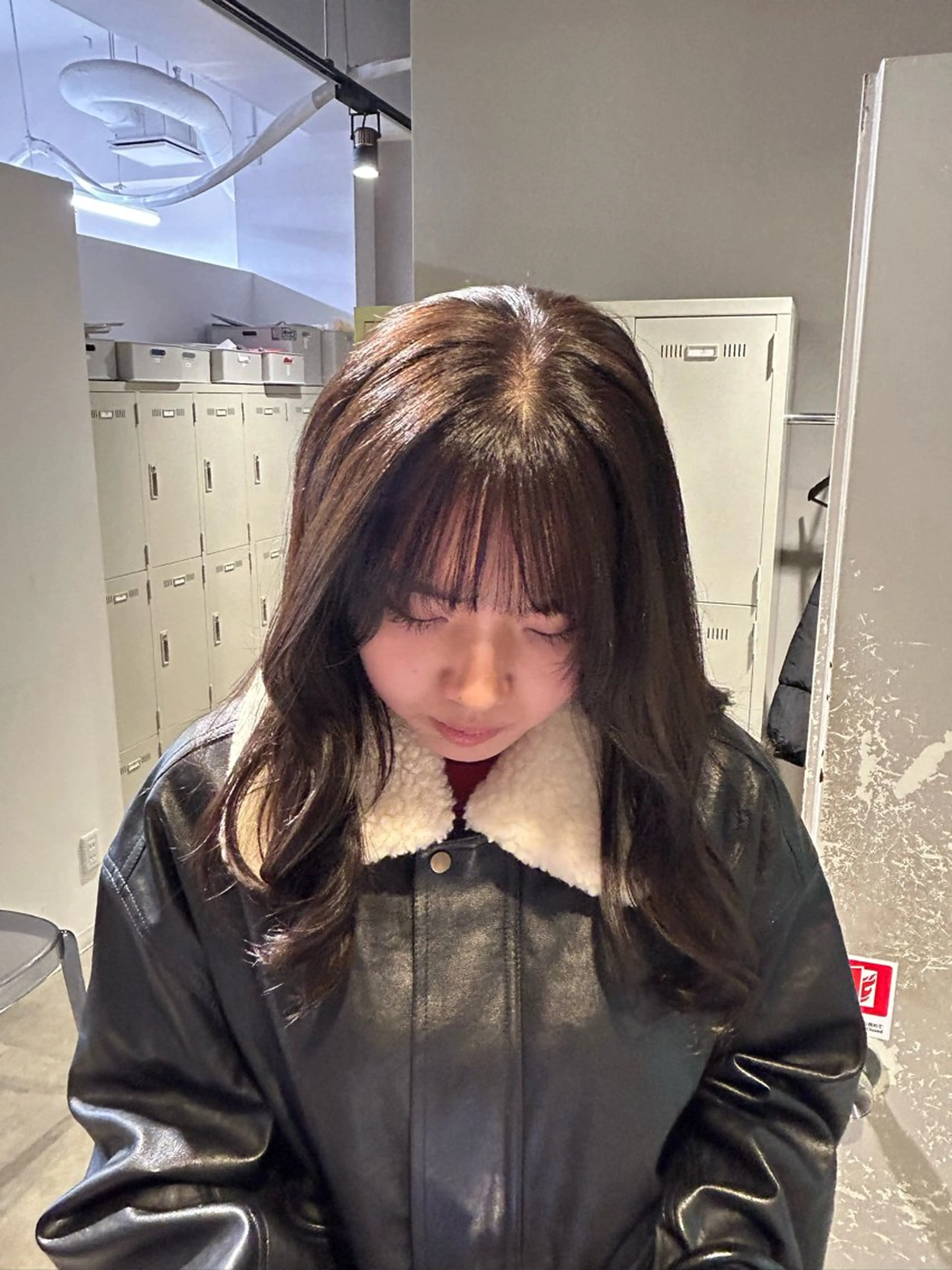 カラー ヘアカラー 透明感ベージュ🤎 ナチュラルレイヤーのヘアスタイル