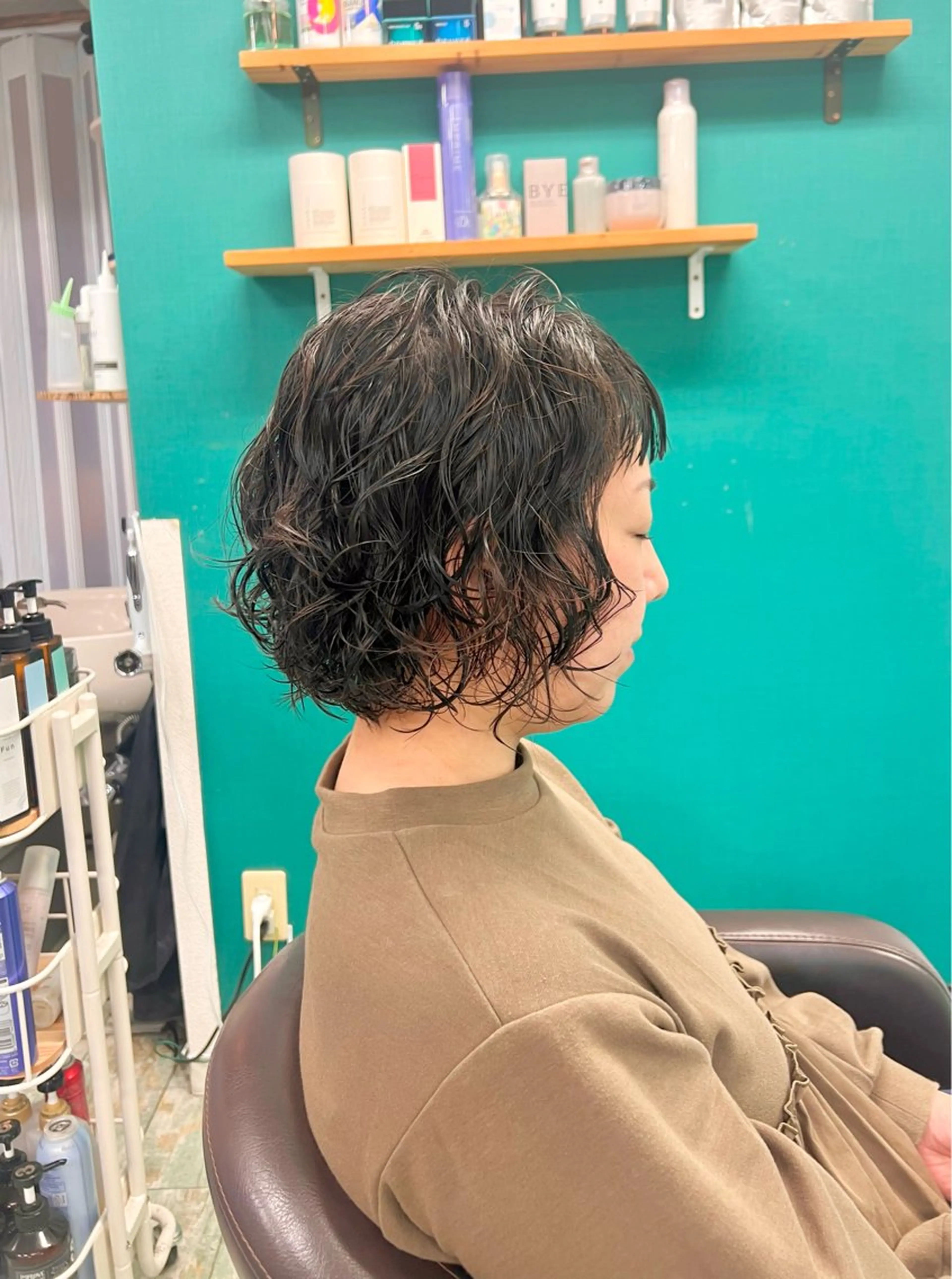 【人気No.3❣️】カット・パーマ・ダメージレス前処理の写真