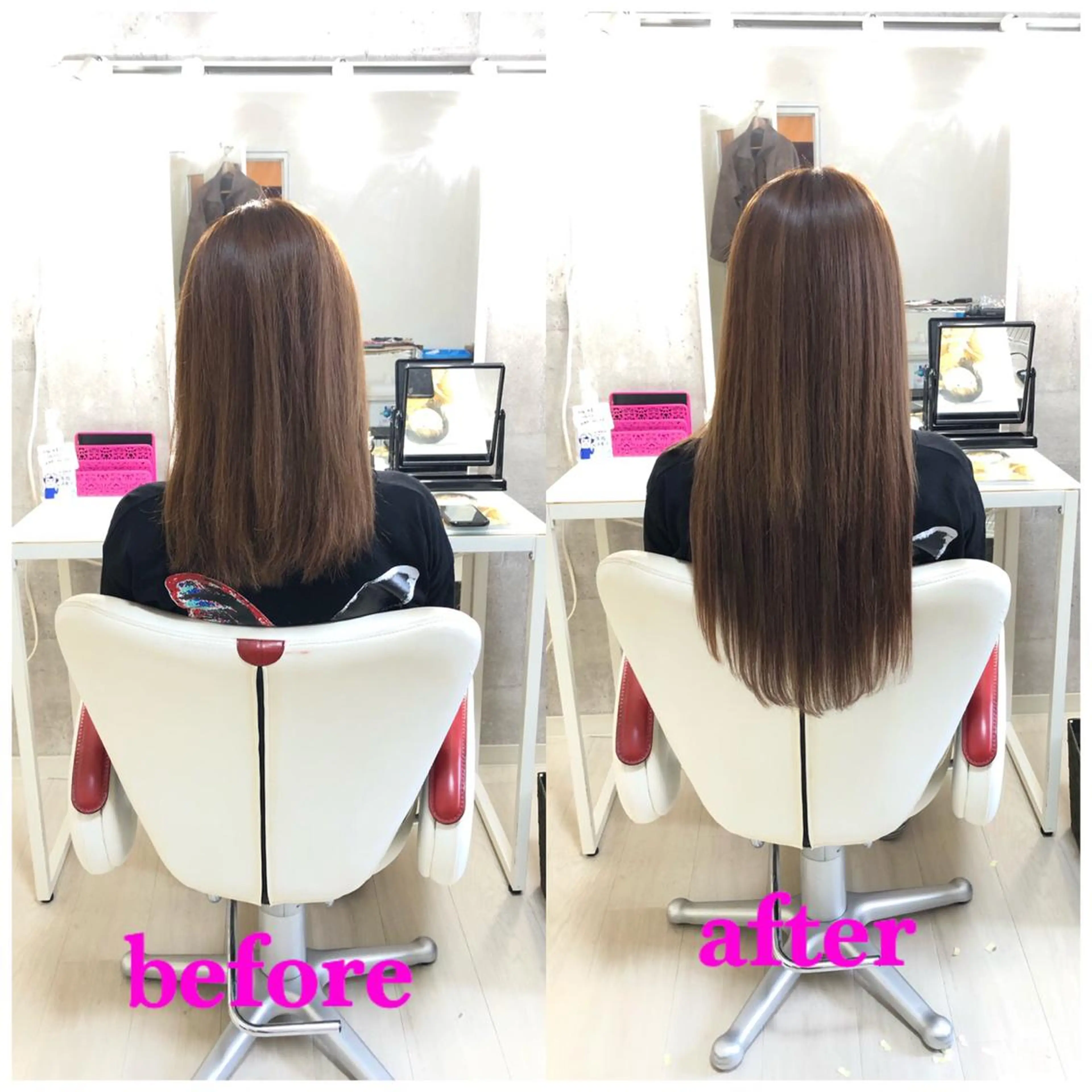 ロング エクステ ドレスアップ心斎橋店所属・🌸ドレスアップ 心斎橋店🌸のヘアスタイル