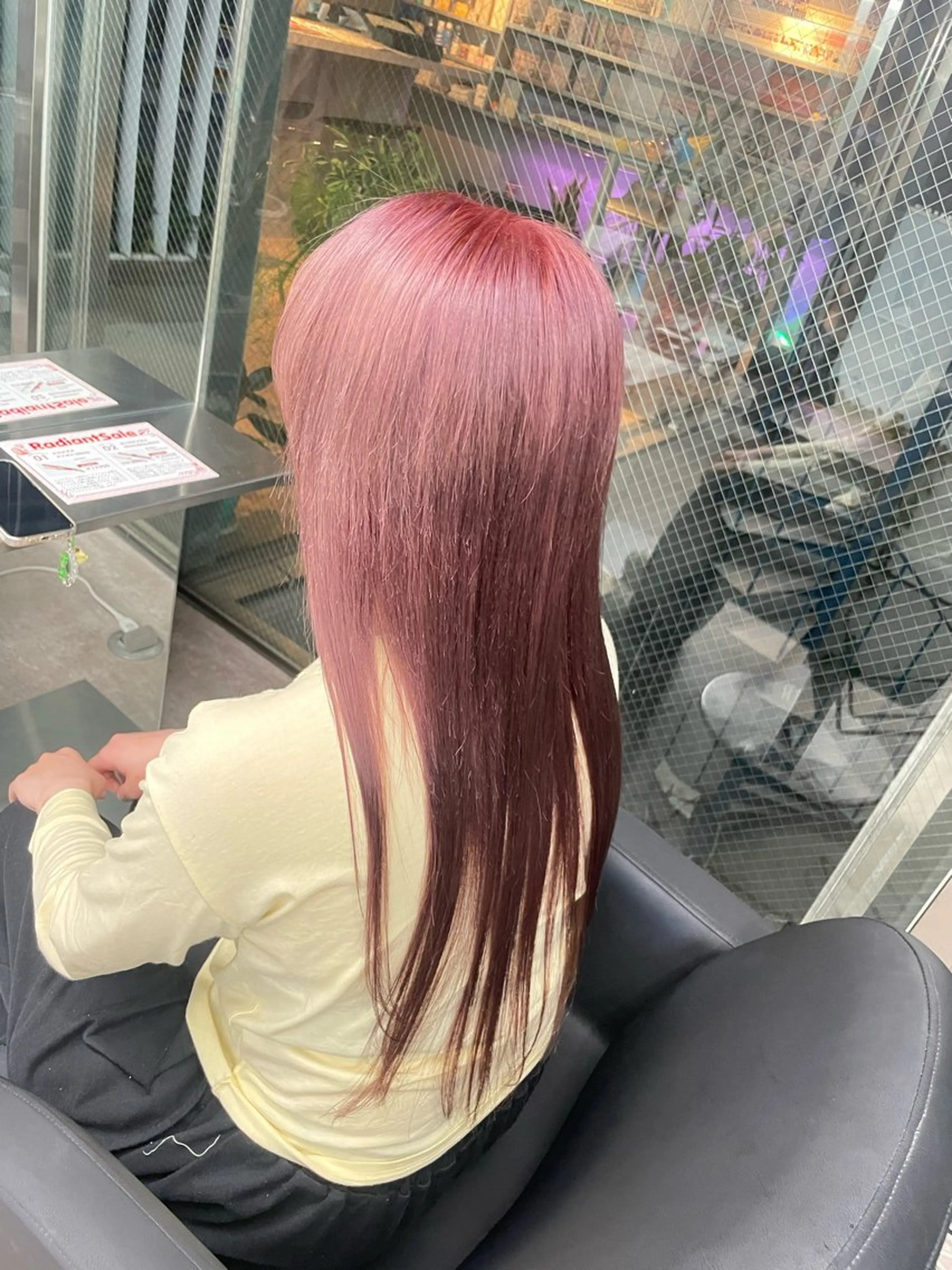 カラー ヘアカラー トリートメント 速水 ゆきののヘアスタイル