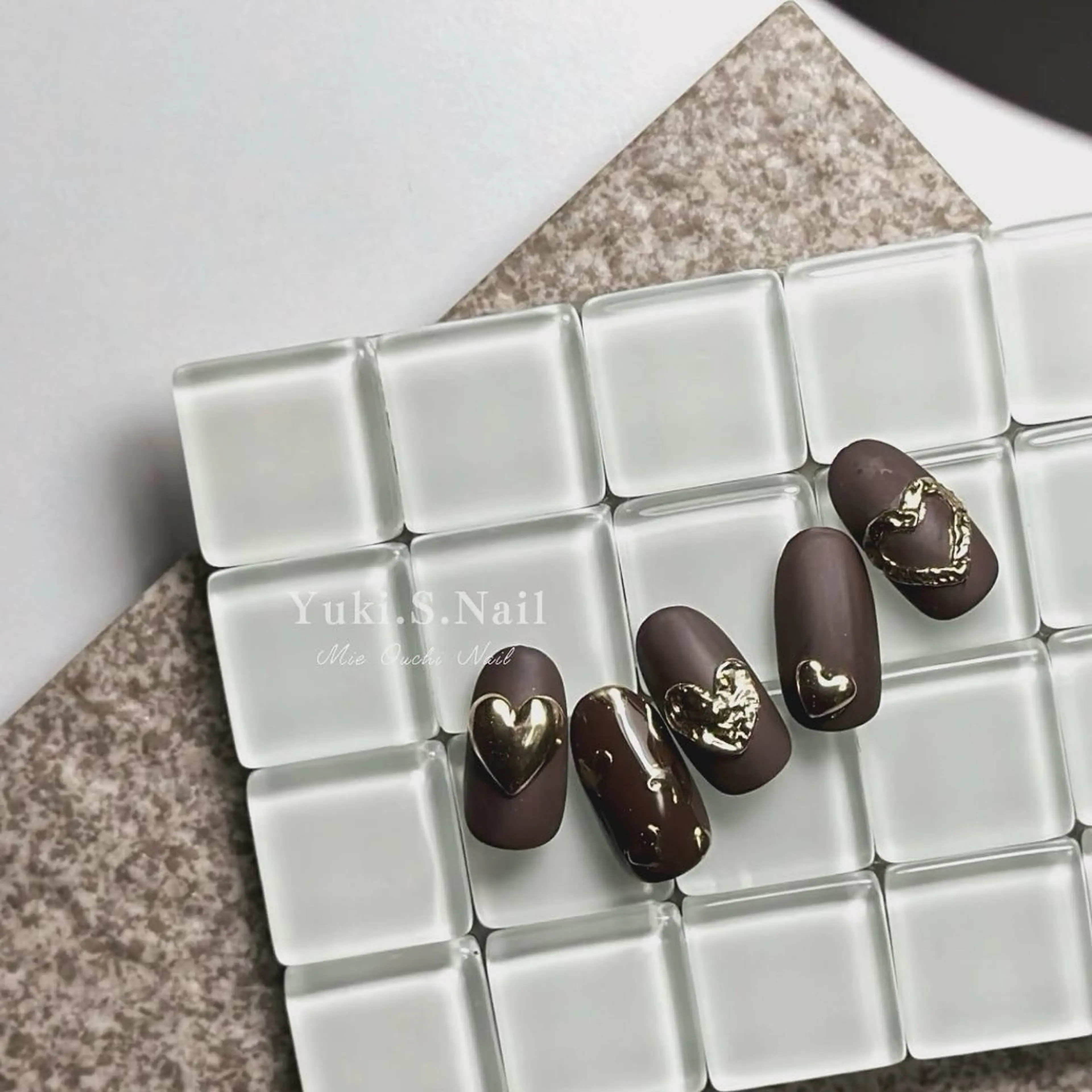 ショート ハンドネイル Yuki S.Nailのネイルデザイン