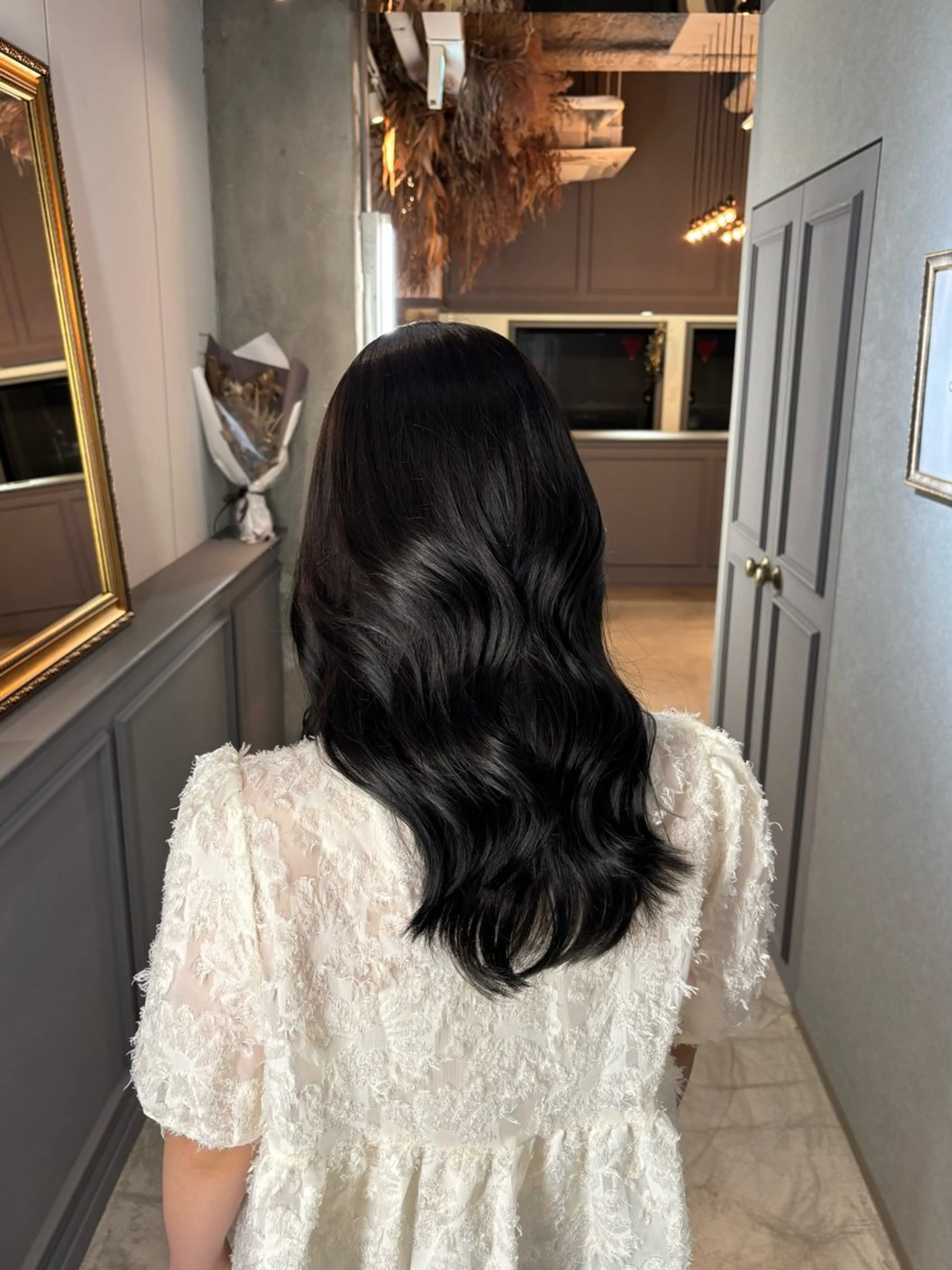 ロング カラー ヘアアレンジ 関口 玲那のヘアスタイル