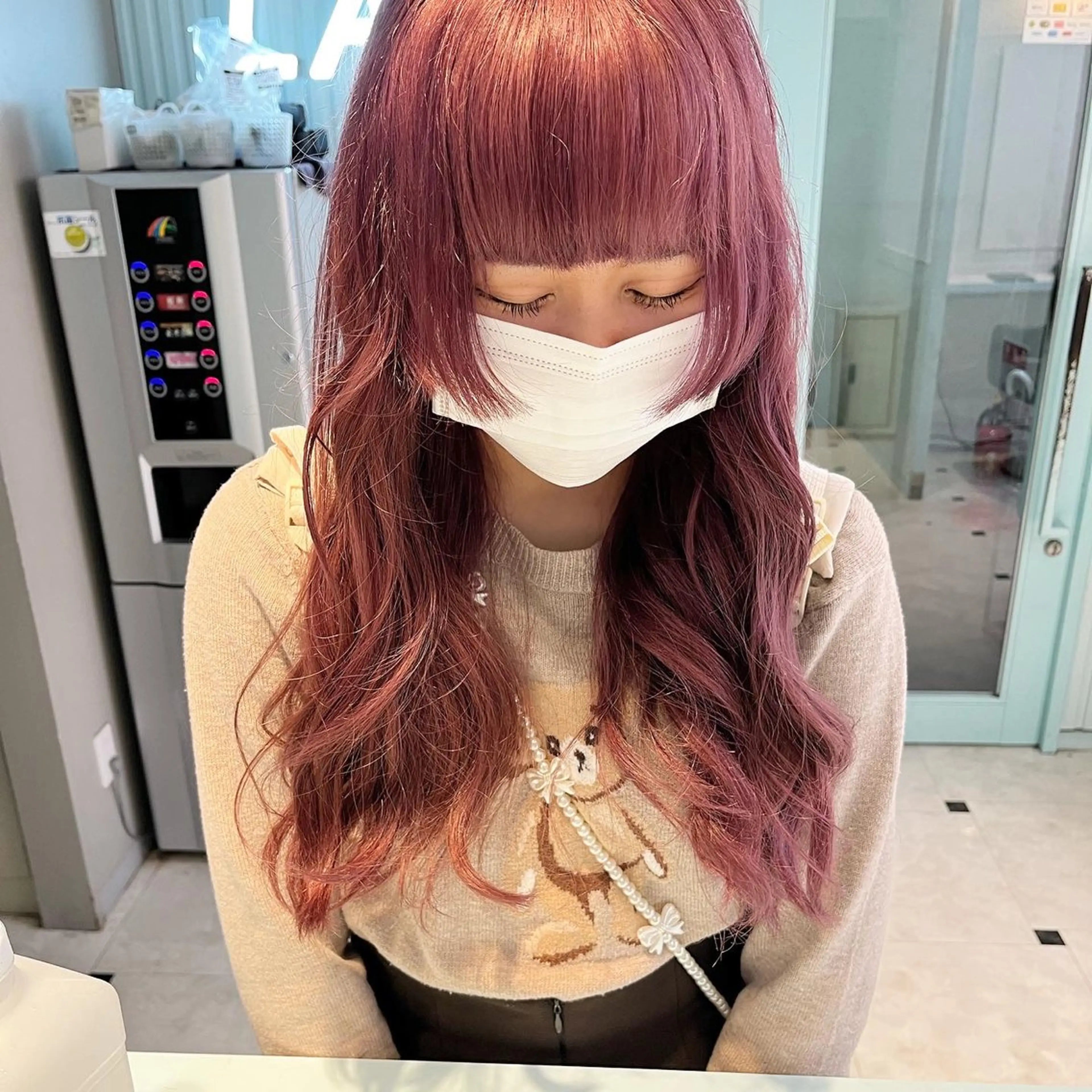 ロング カラー ヘアアレンジ 愛されカラー🩷 はるなのヘアスタイル