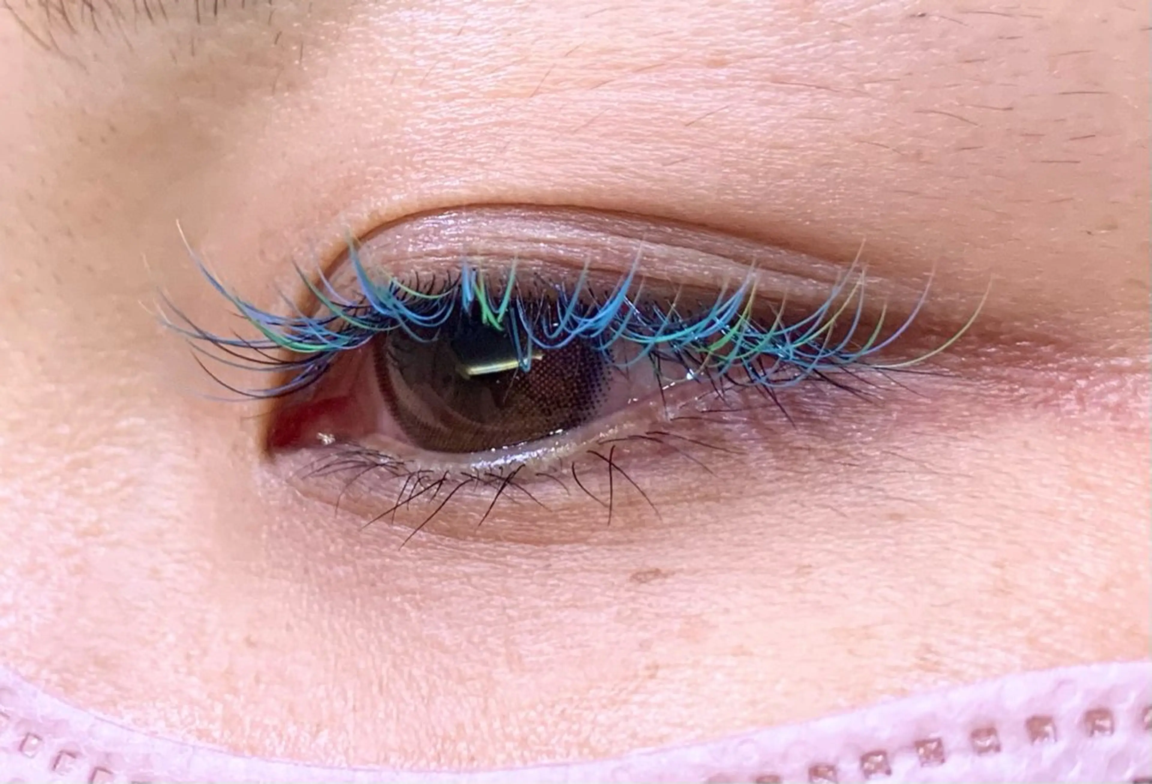 🧸カラーエクステ100本の写真