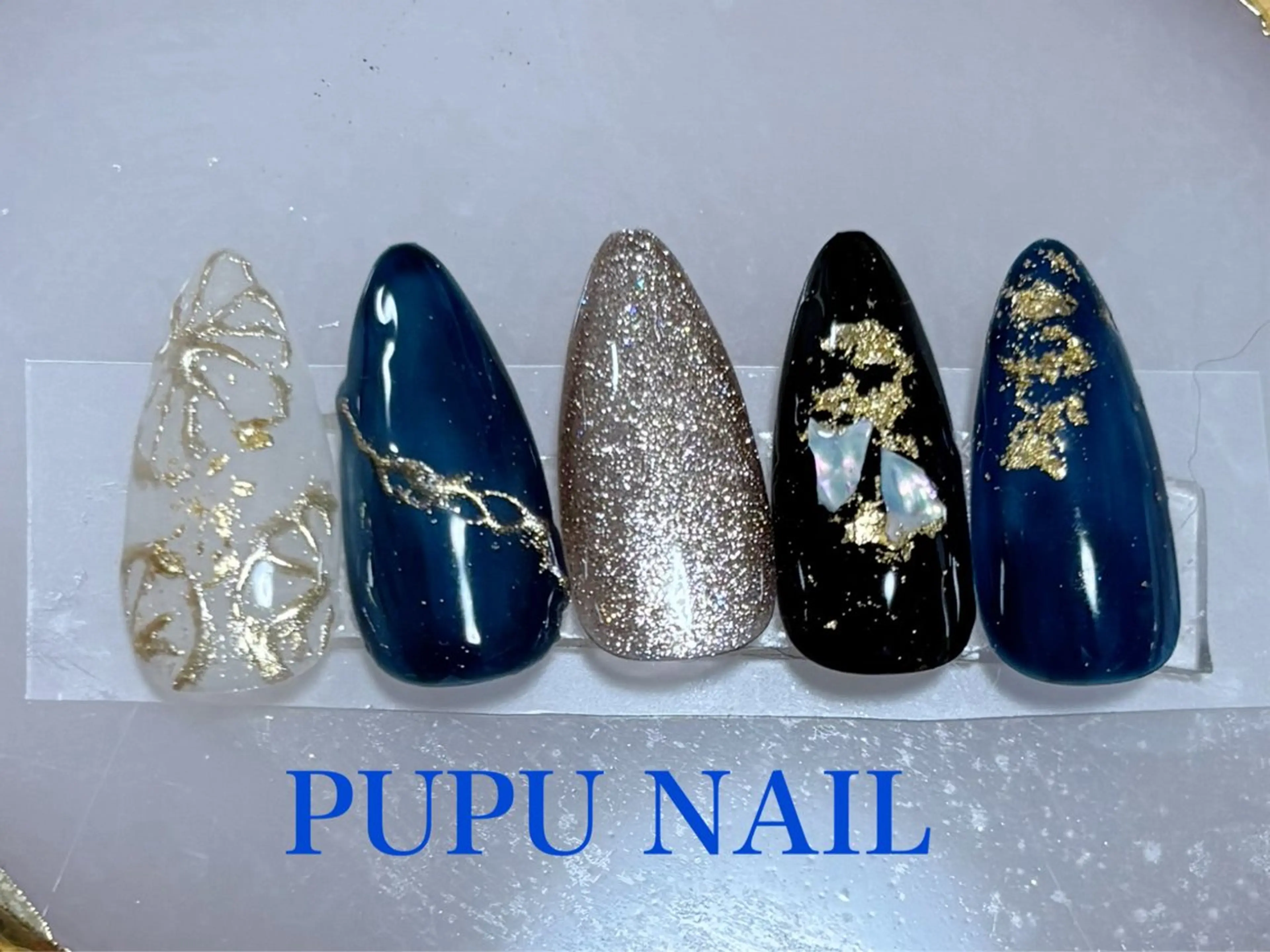 ミディアム ハンドネイル kido chieのネイルデザイン