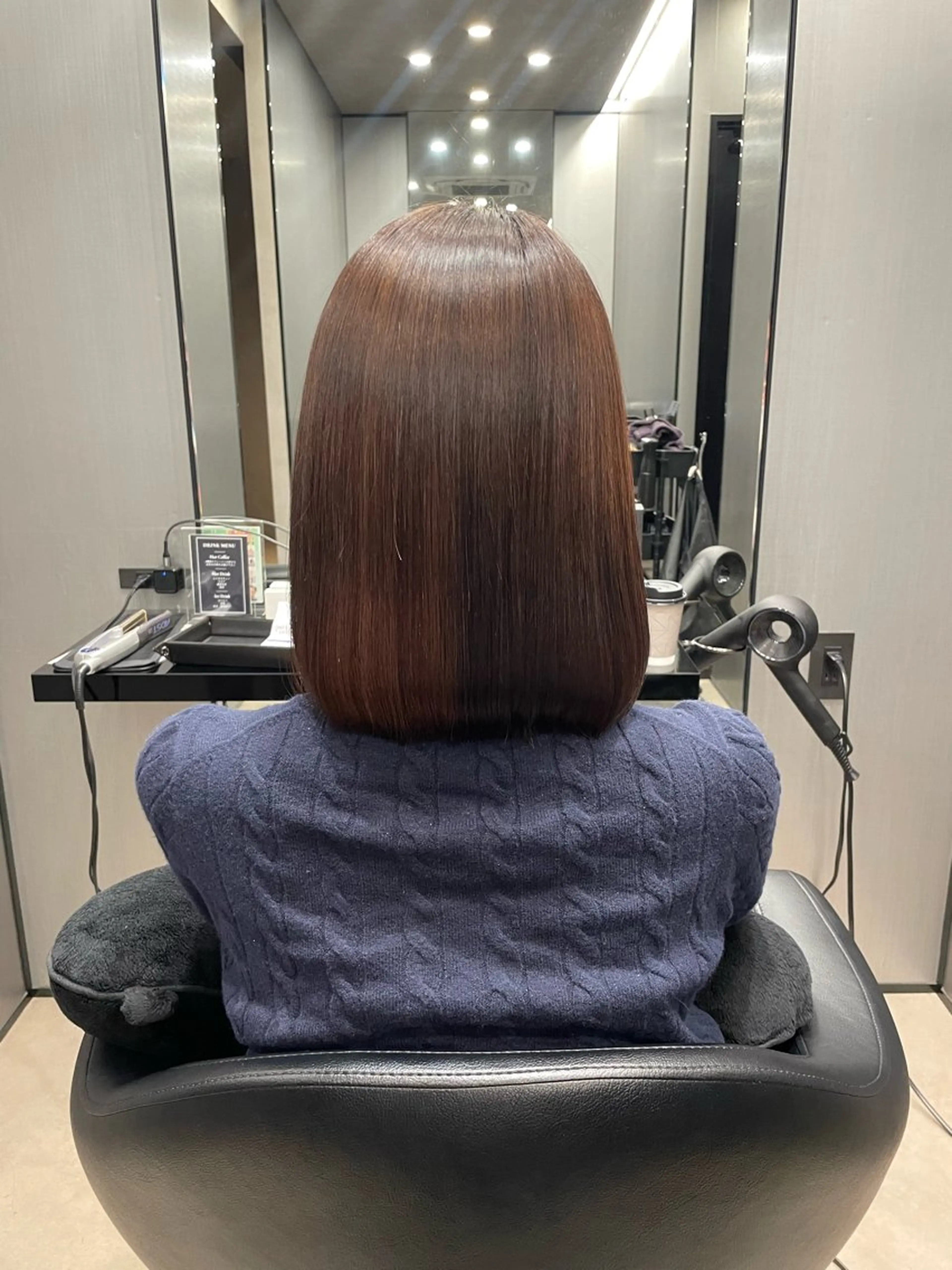 ミディアム 松尾 祐輝のヘアスタイル