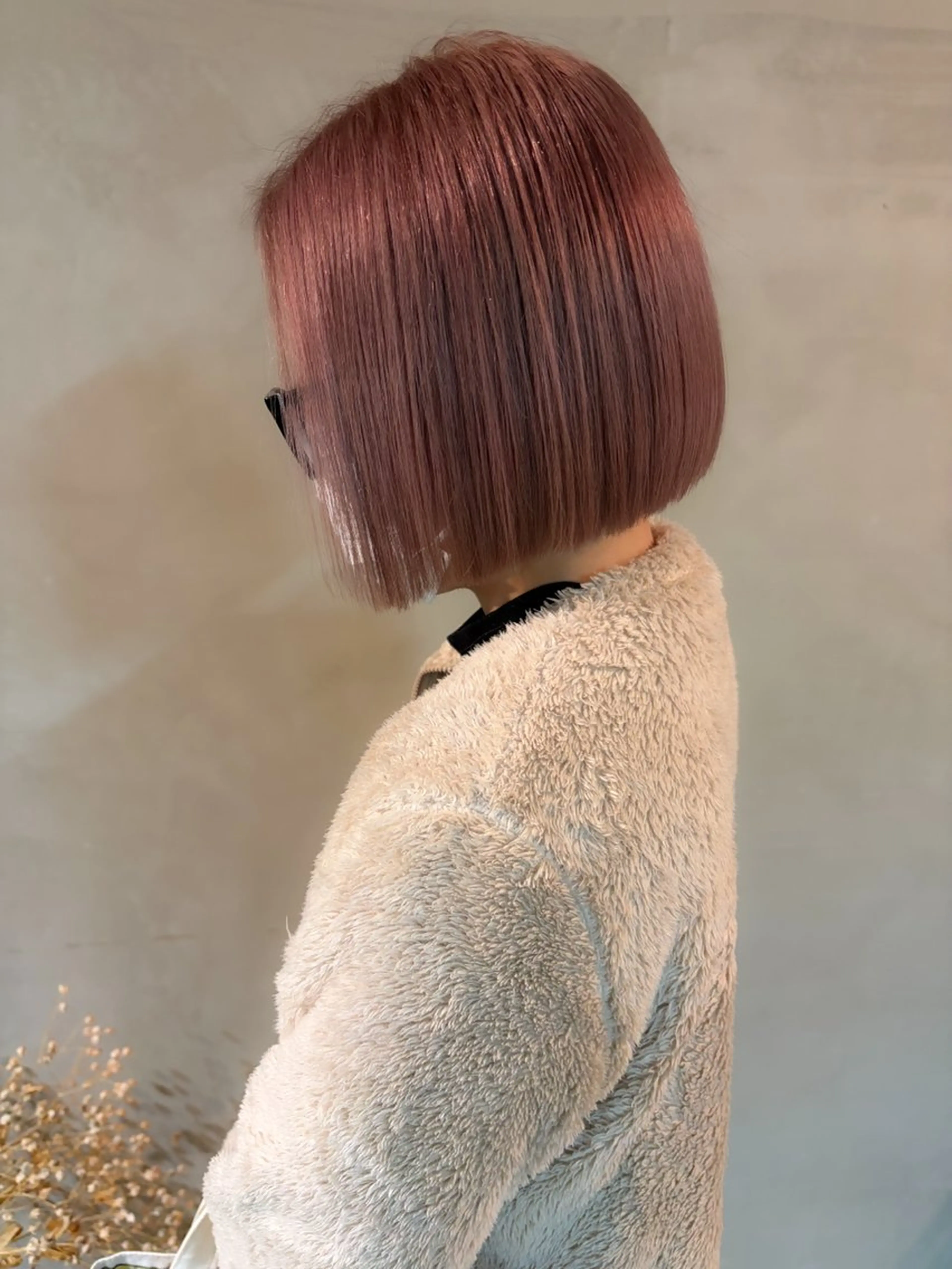ショート カラー 石江 奈琉のヘアスタイル