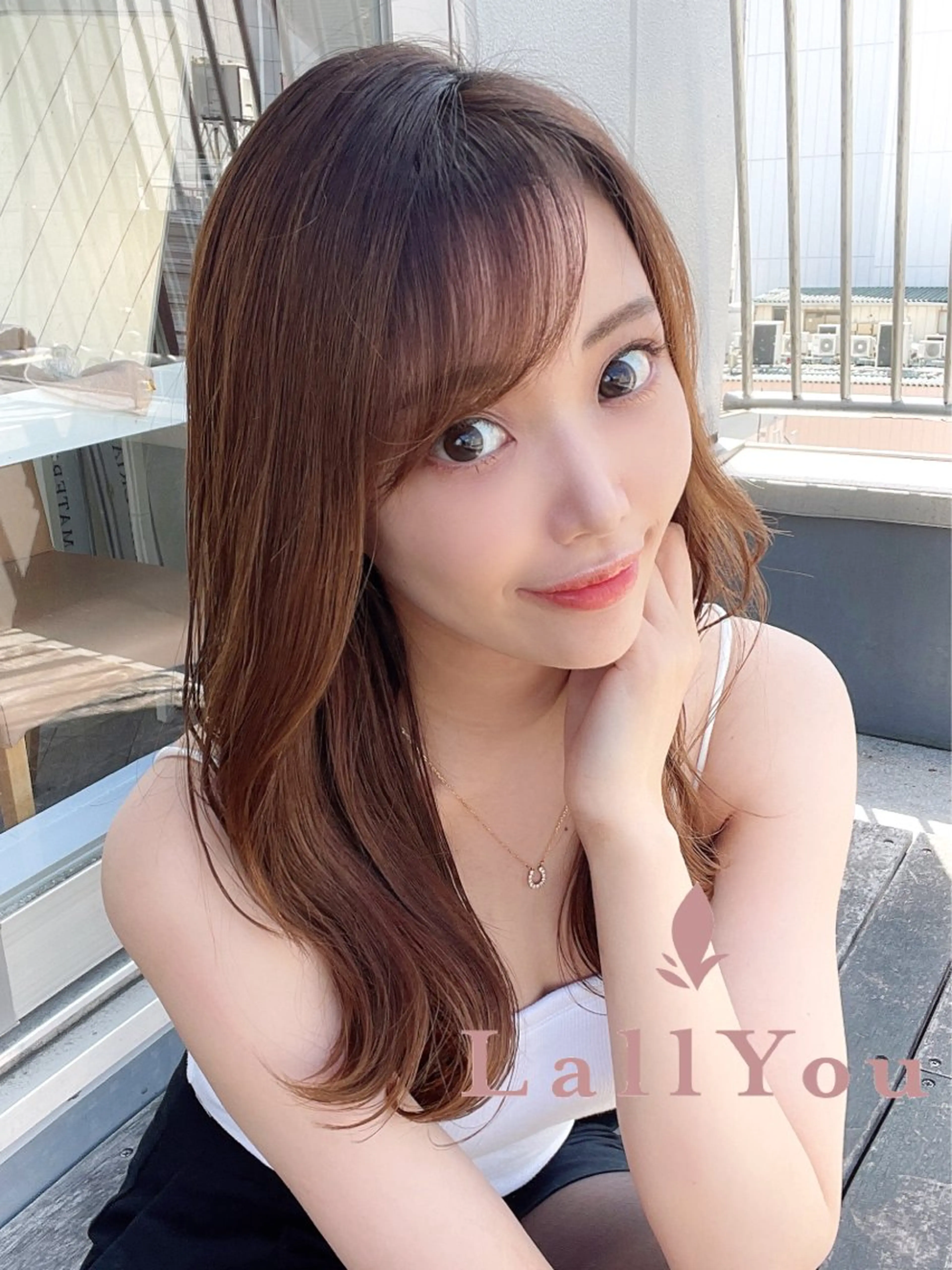 ロング カラー くびれヘア 韓国風ヘア ☺︎ Naomiのヘアスタイル