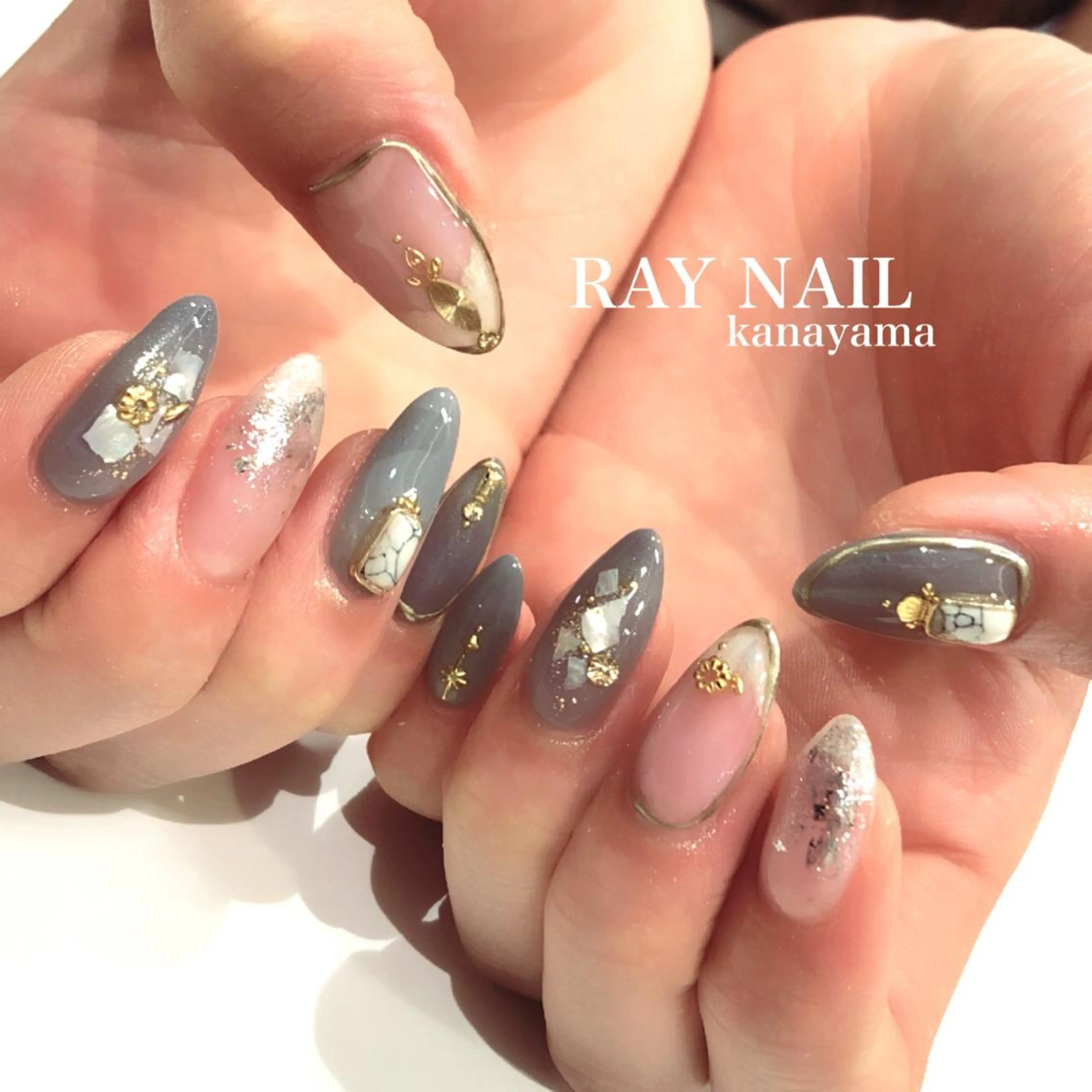 ネイル Arowa 伊田のネイルデザイン