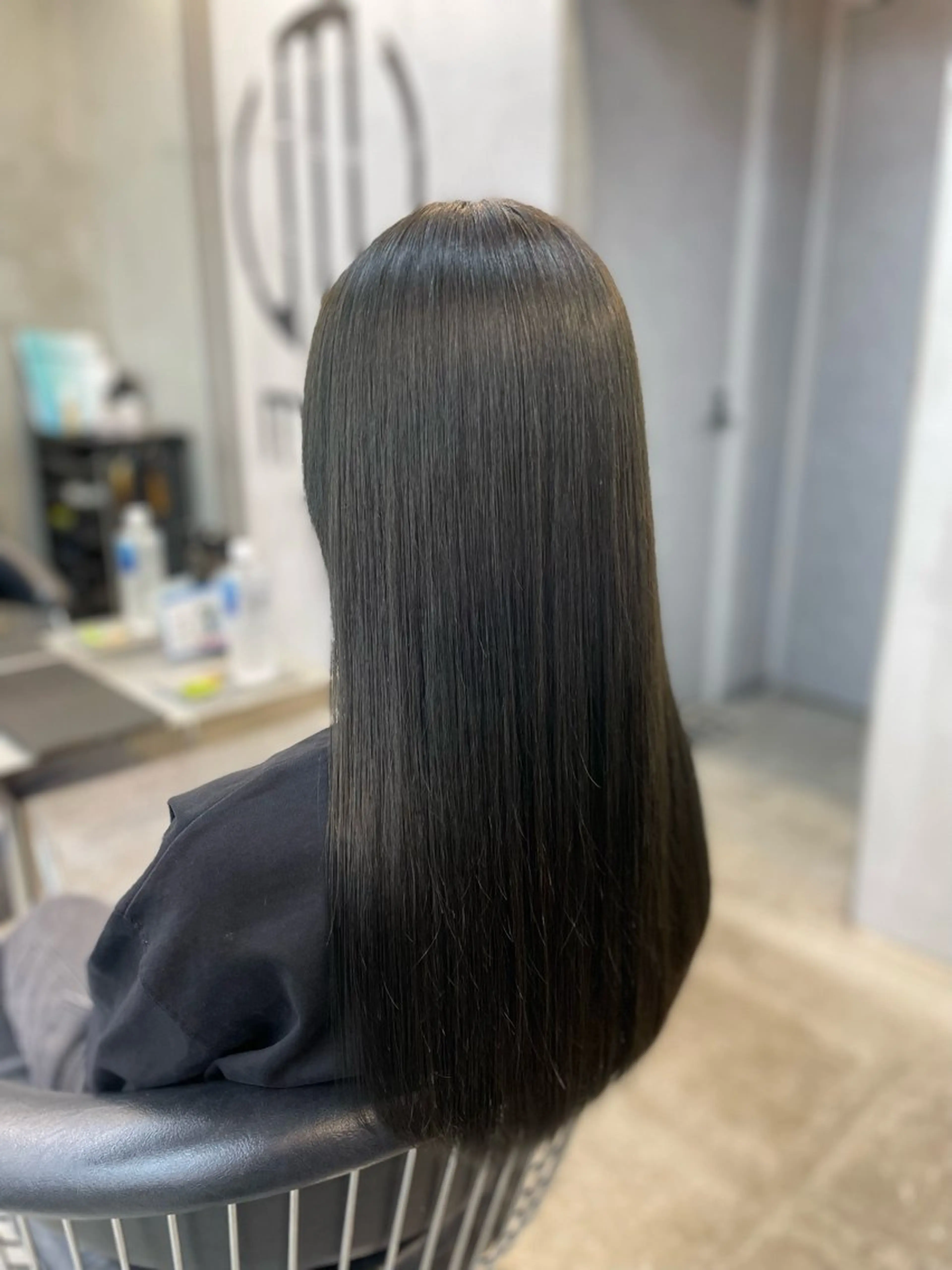 ロング 縮毛矯正 トリートメント メンズ指名多数 ✂︎松本明日翔のヘアスタイル